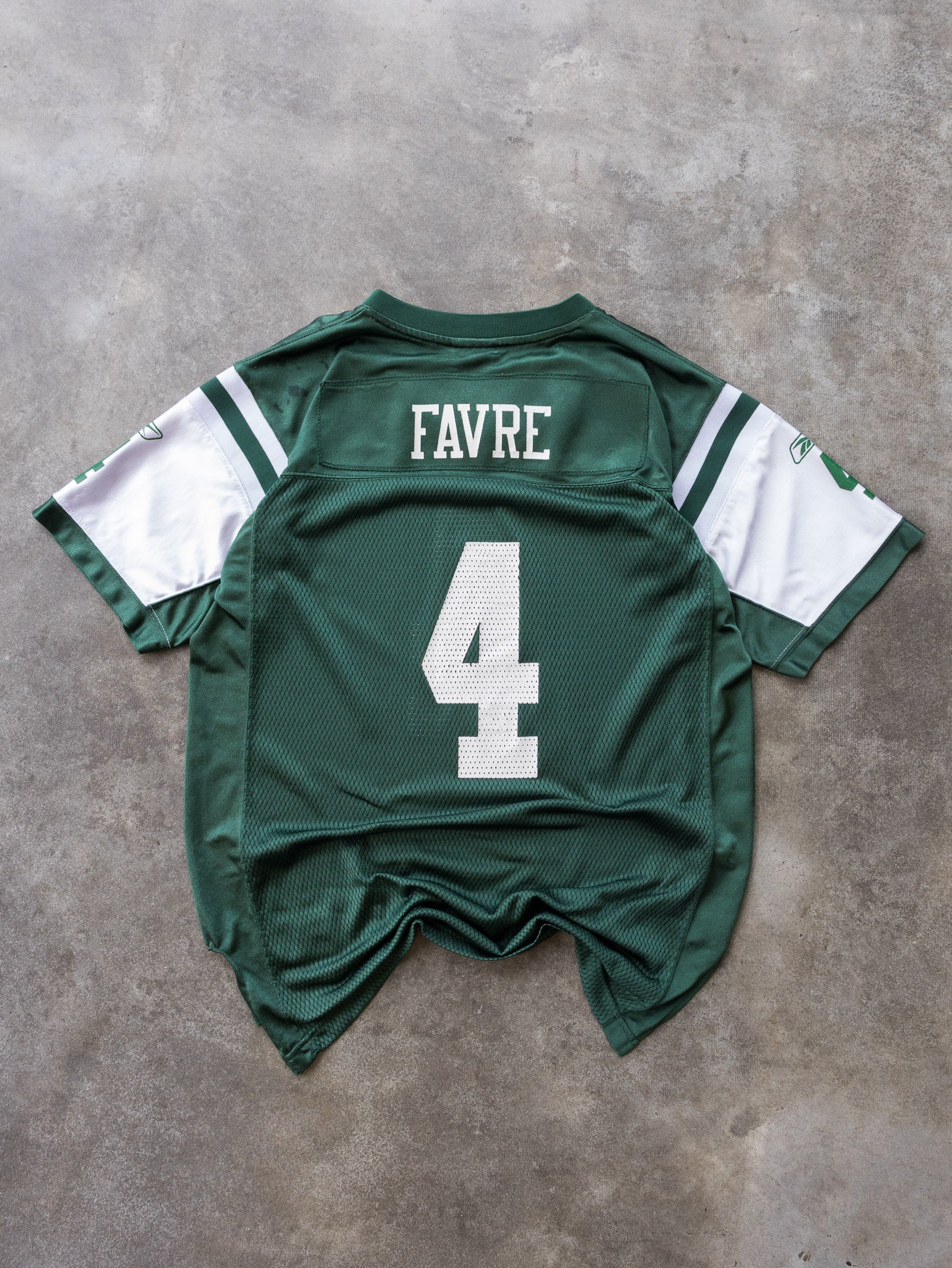 Vintage 00s Reebok New York Jets Brett Favre NFL Jersey (18-20Y)