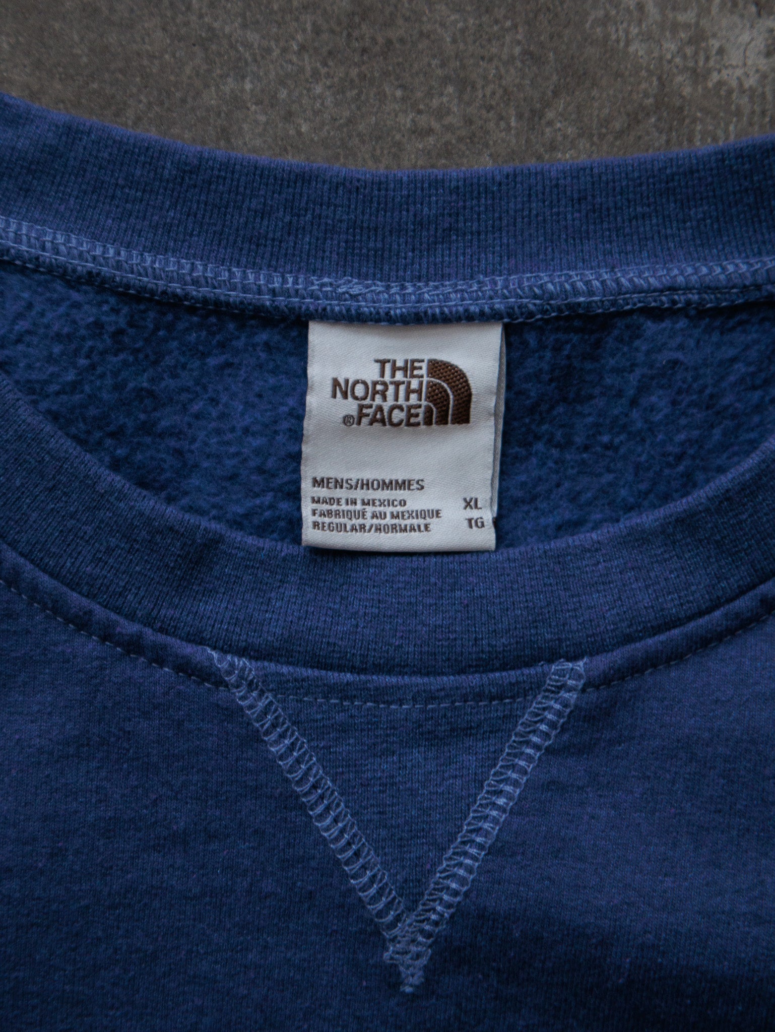 Vintage Navy The North Face Sweatshirt (XL)