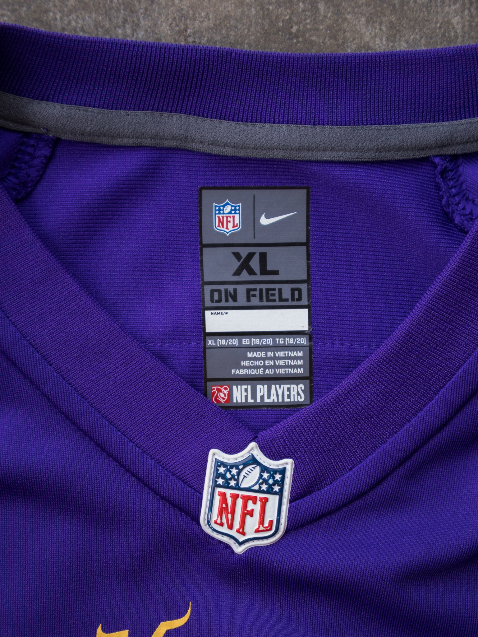 Purple Nike NFL Minnesota Vikings Stefon Diggs Jersey (18-20Y)