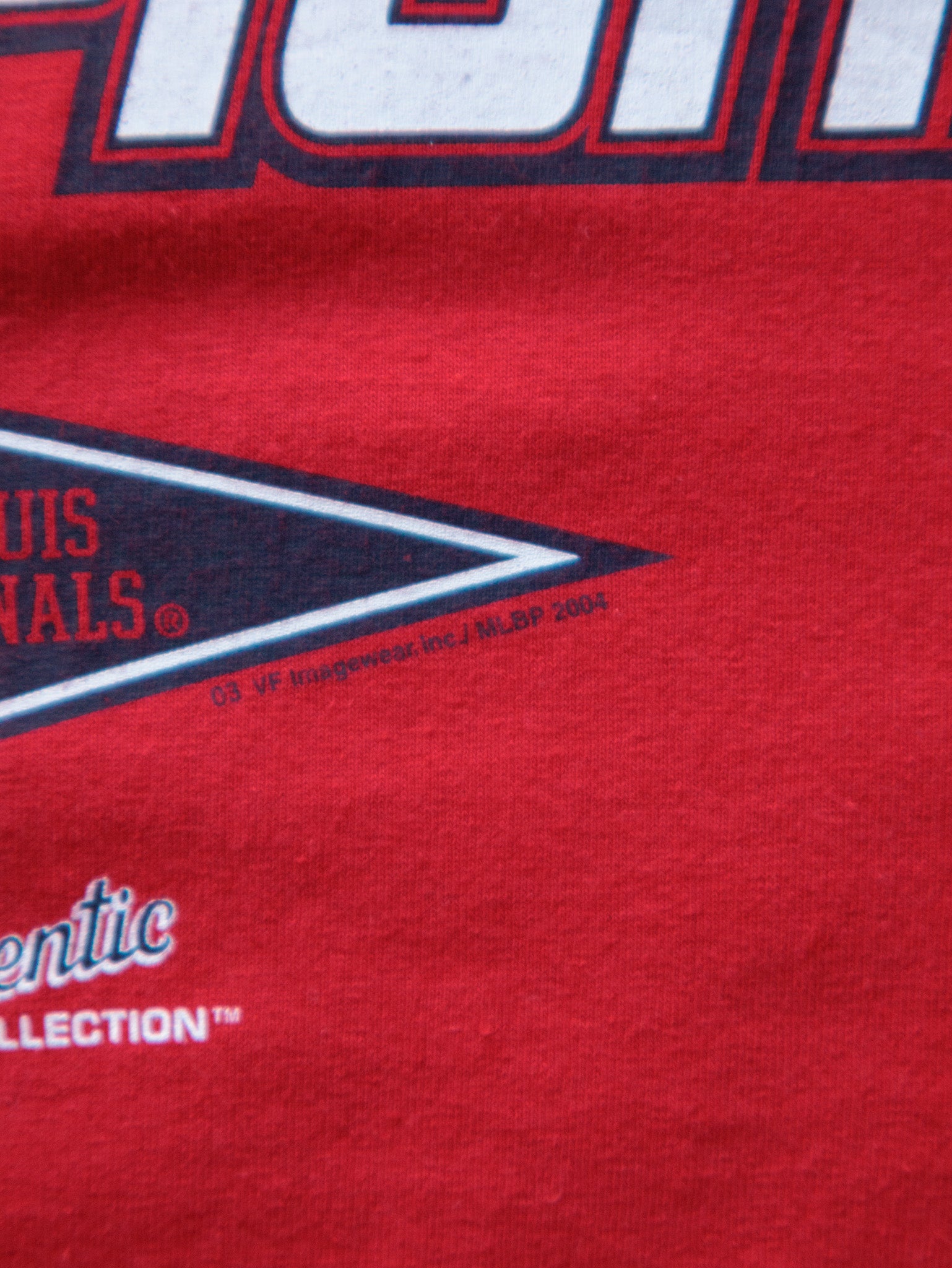 Vintage 2004 Red St. Louis Cardinals Tee (M)