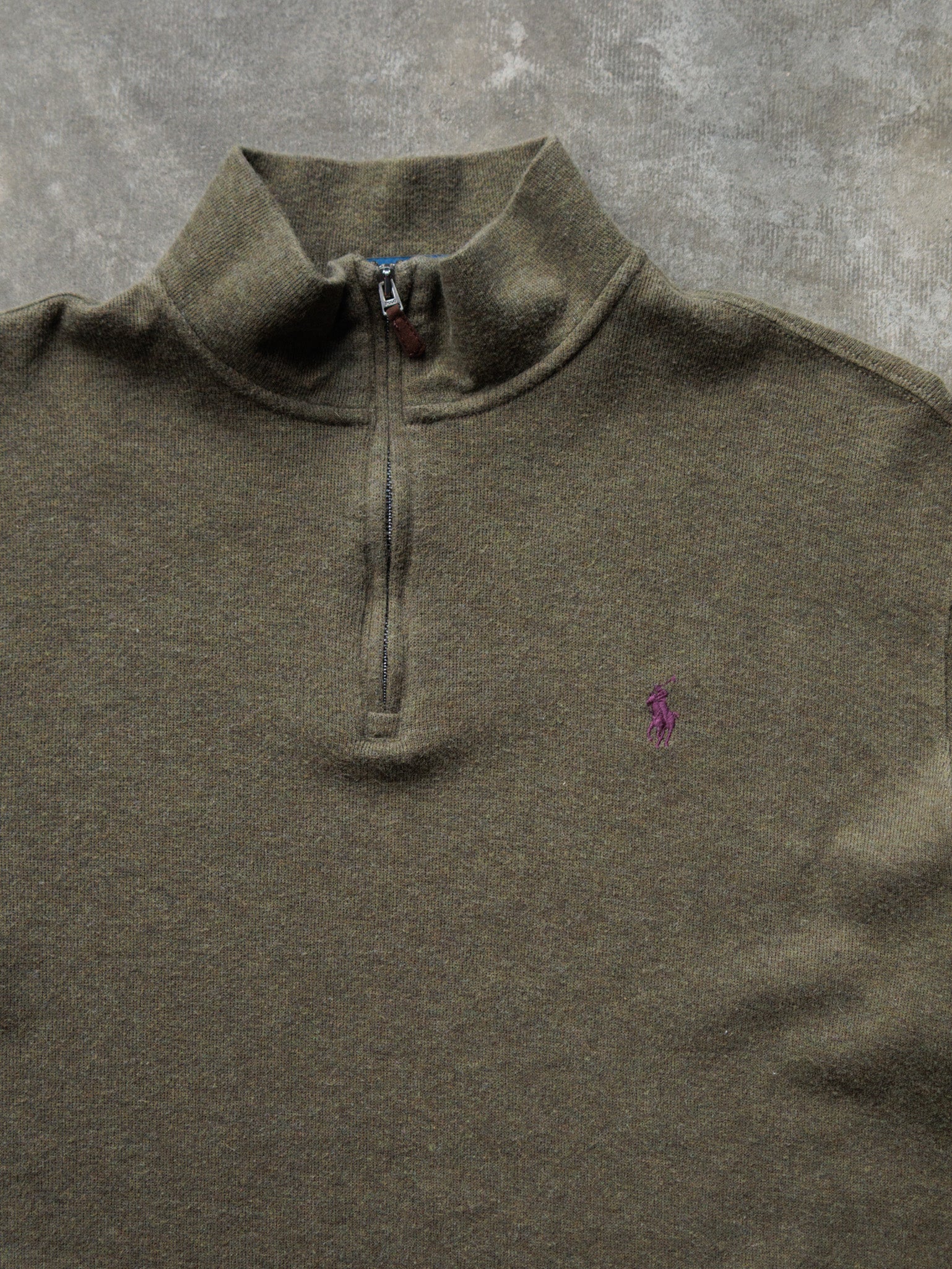 Vintage Green Polo Ralph Lauren Knit (L)