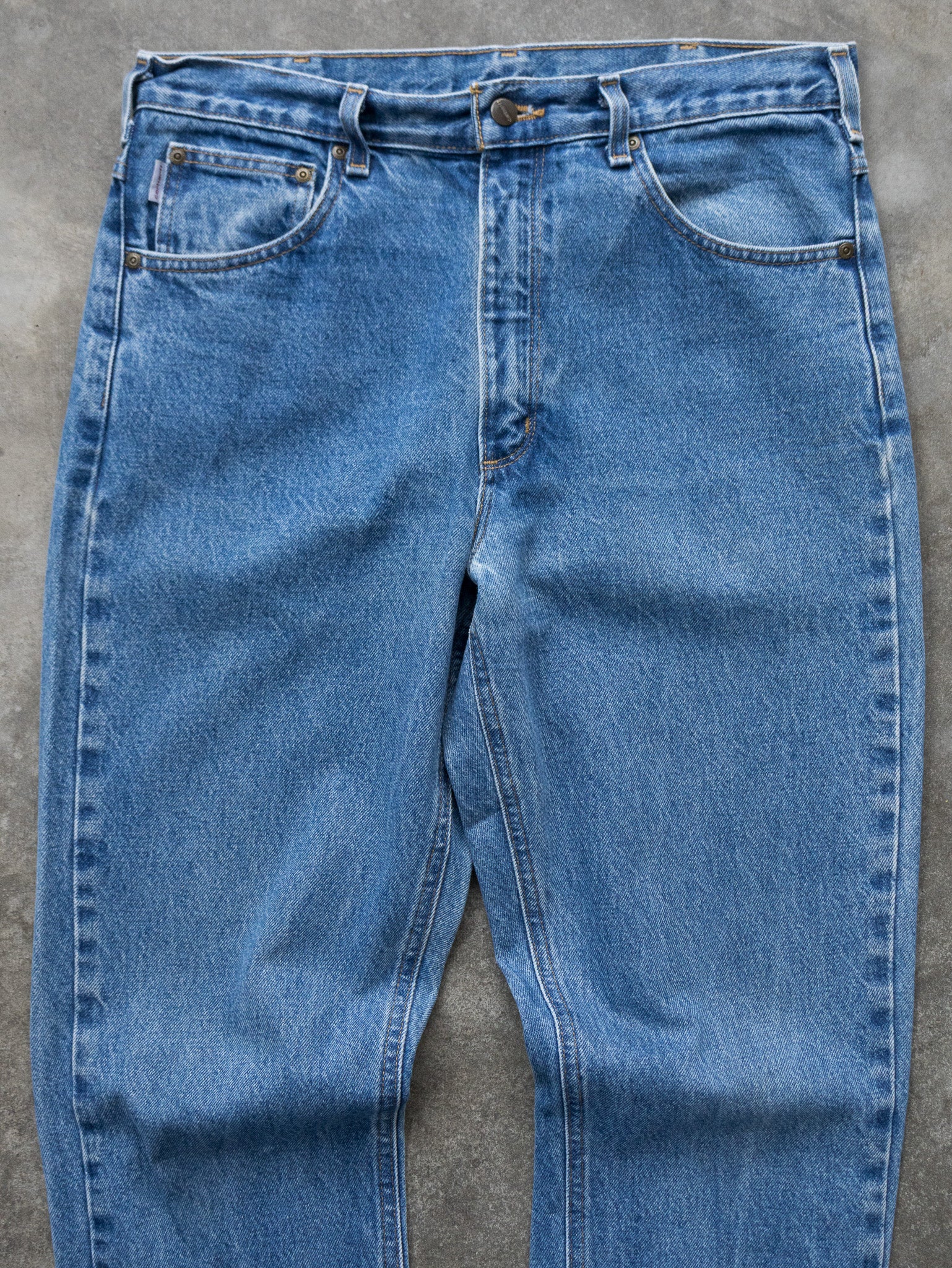 Vintage Carhartt Blue Denim Jeans (W34)