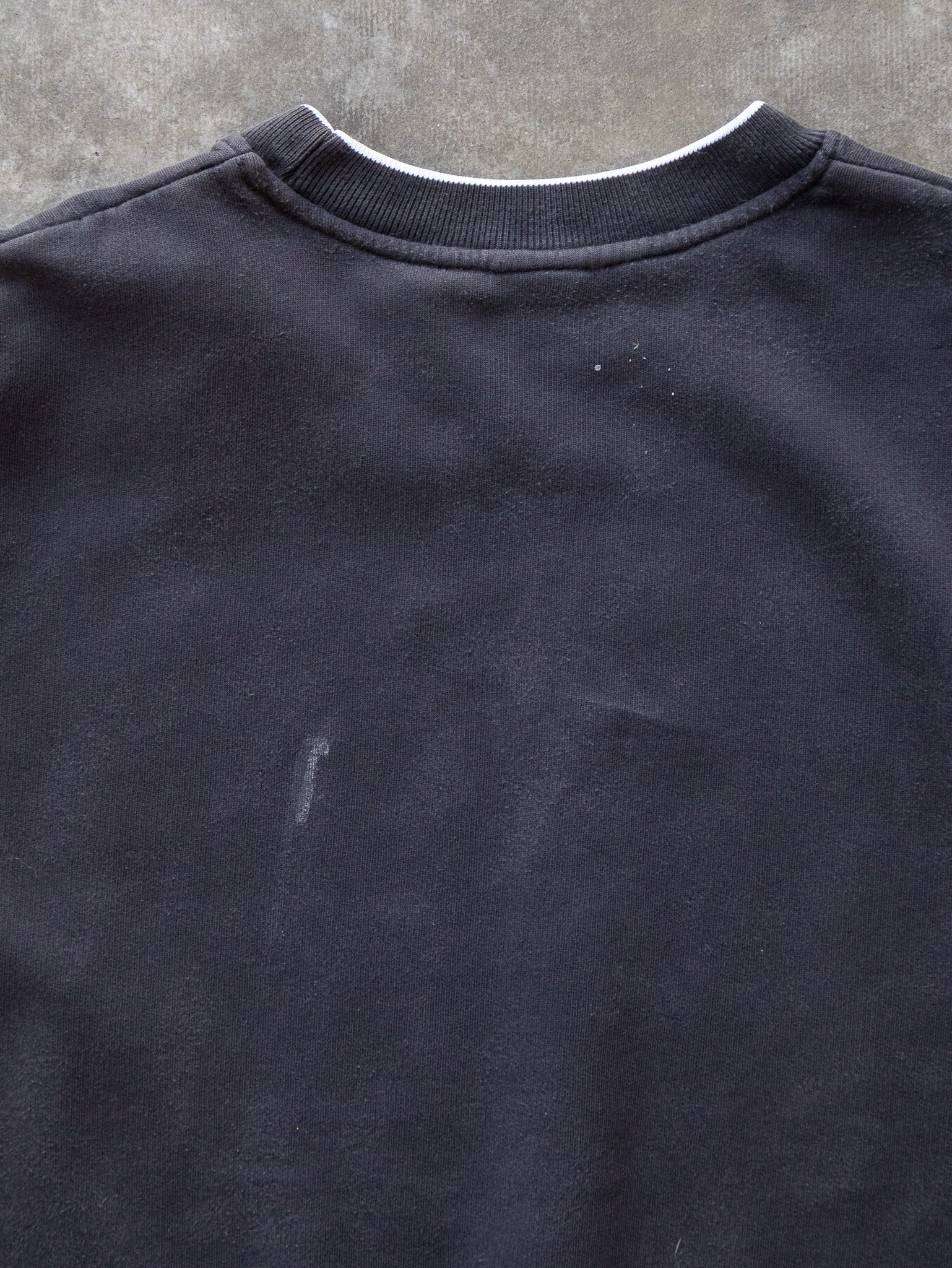 Vintage 00s Black Nike Athletic Spell Out Sweatshirt (L)