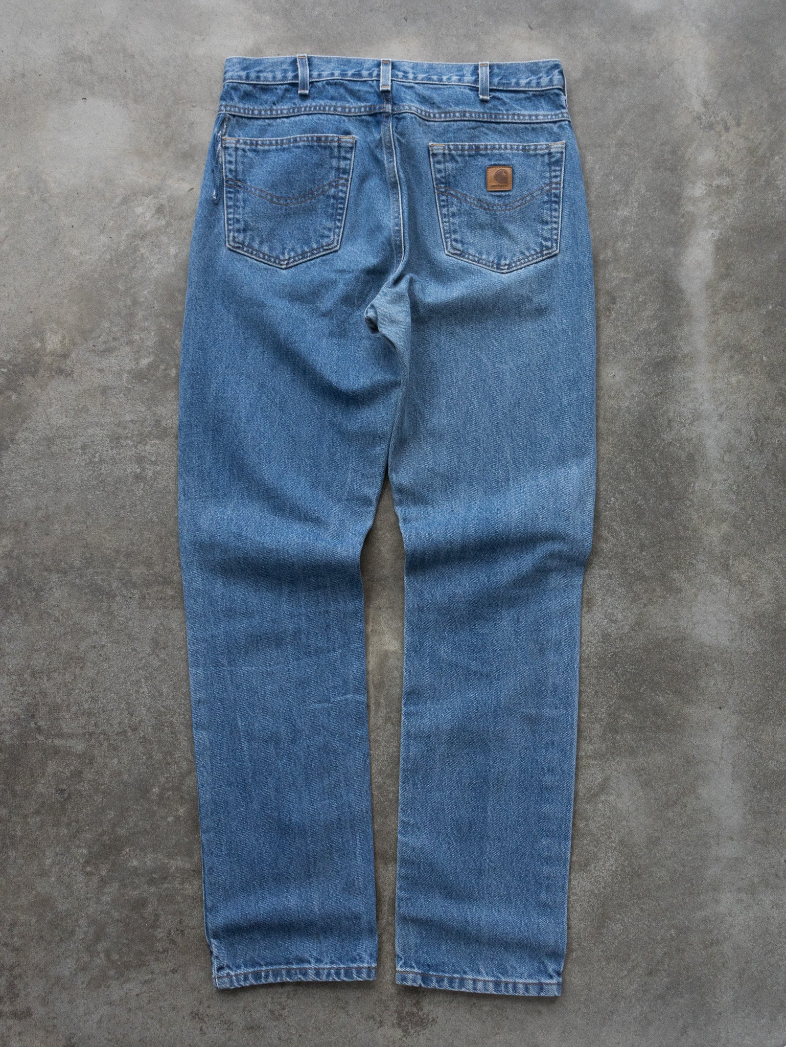 Vintage Carhartt Blue Denim Jeans (W34)