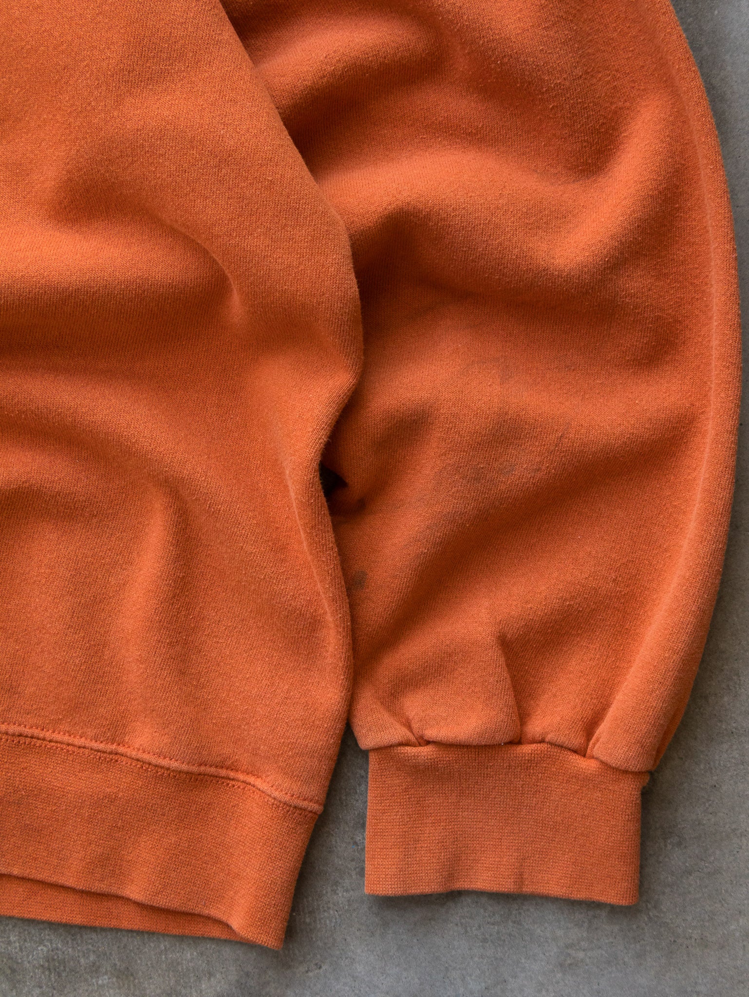 Vintage 00s Orange Nike Mini Swoosh Sweatshirt (M)