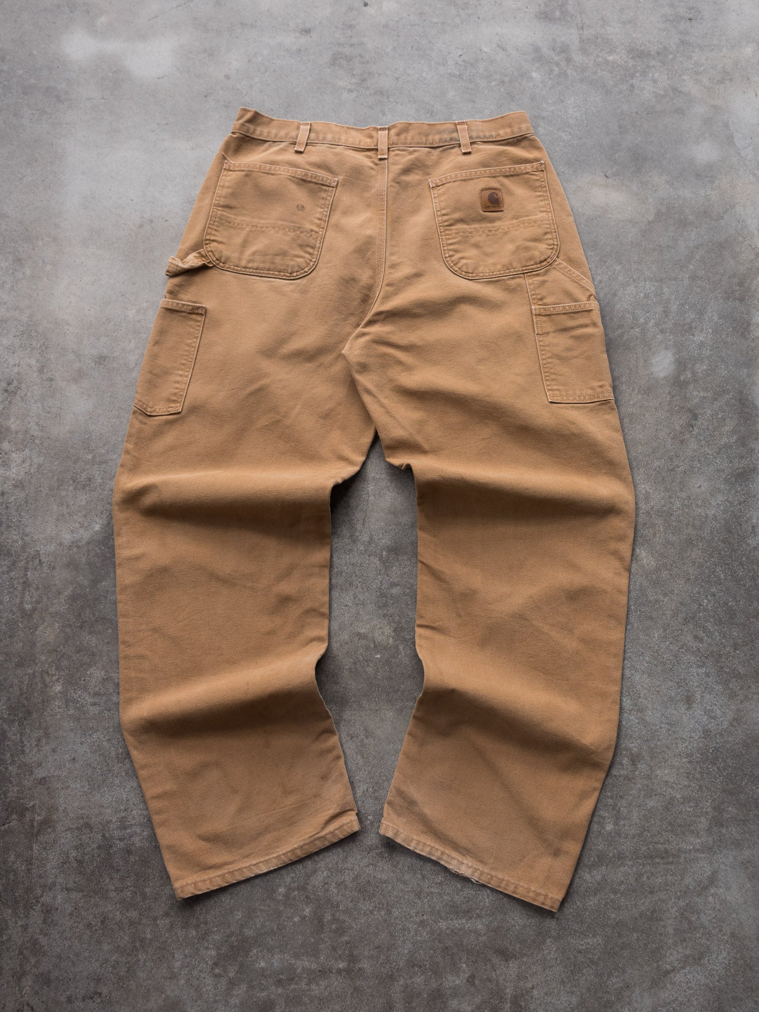 Vintage 00s Brown Carhartt Carpenter Pants (W36)