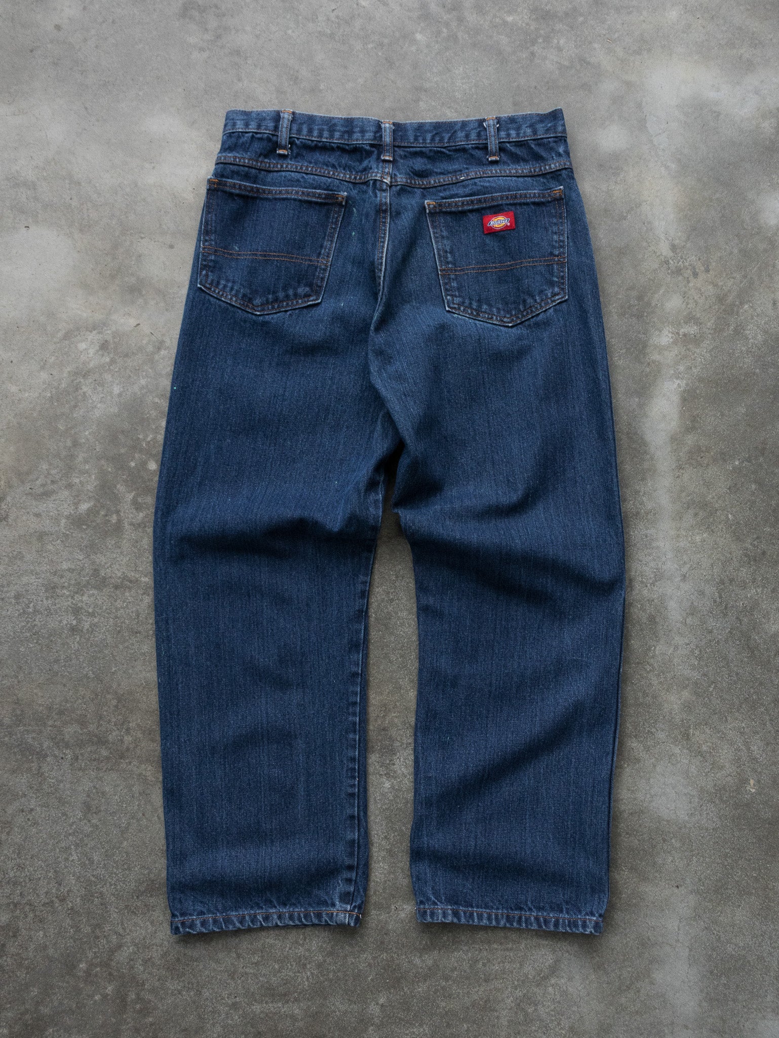 Vintage Dark Blue Dickies Denim Jeans (W34)