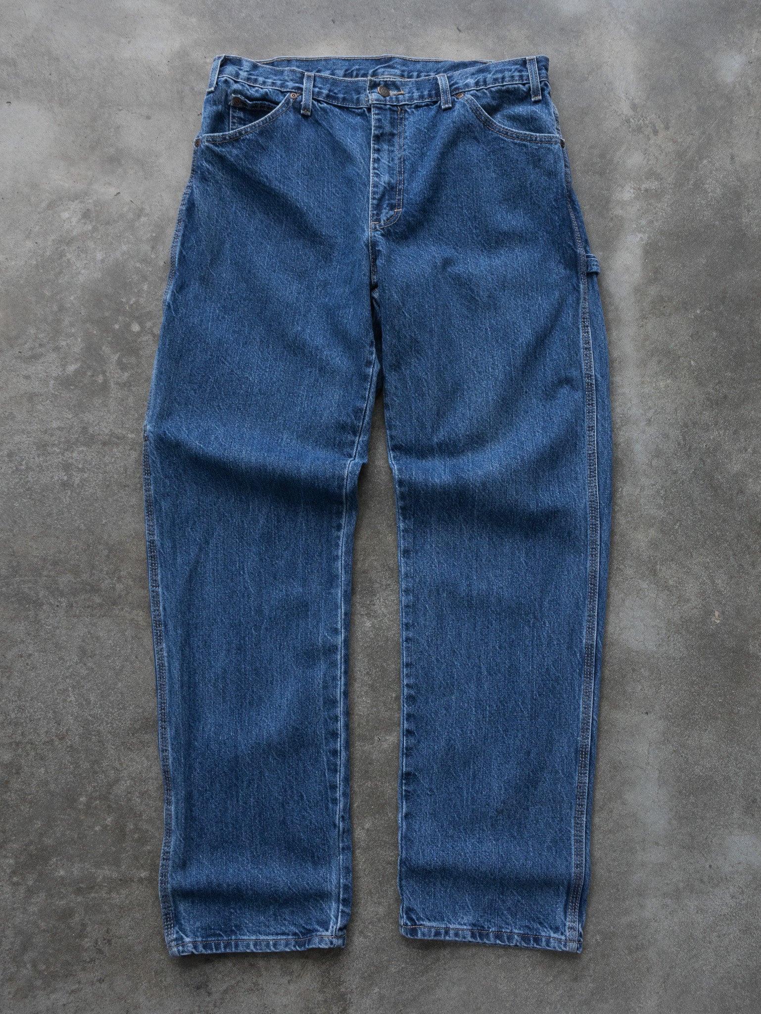 Vintage Blue Dickies Carpenter Jeans (W34)