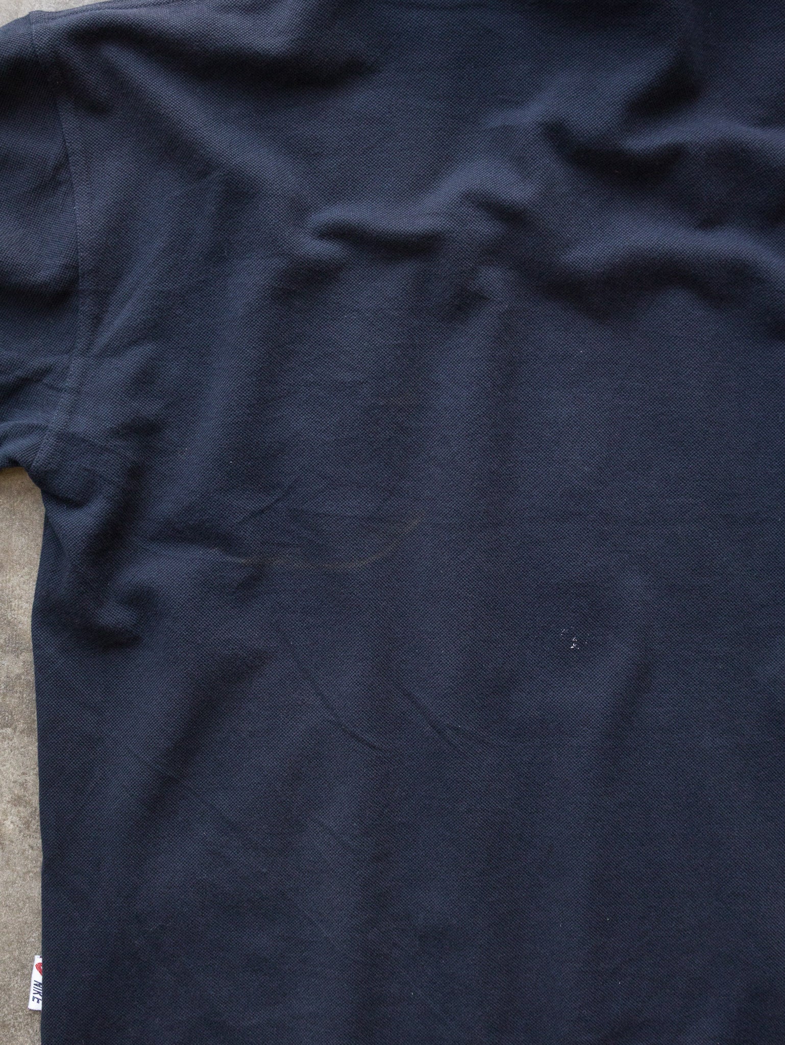 Vintage 90s Navy Nike Zip Hoodie (2XL)