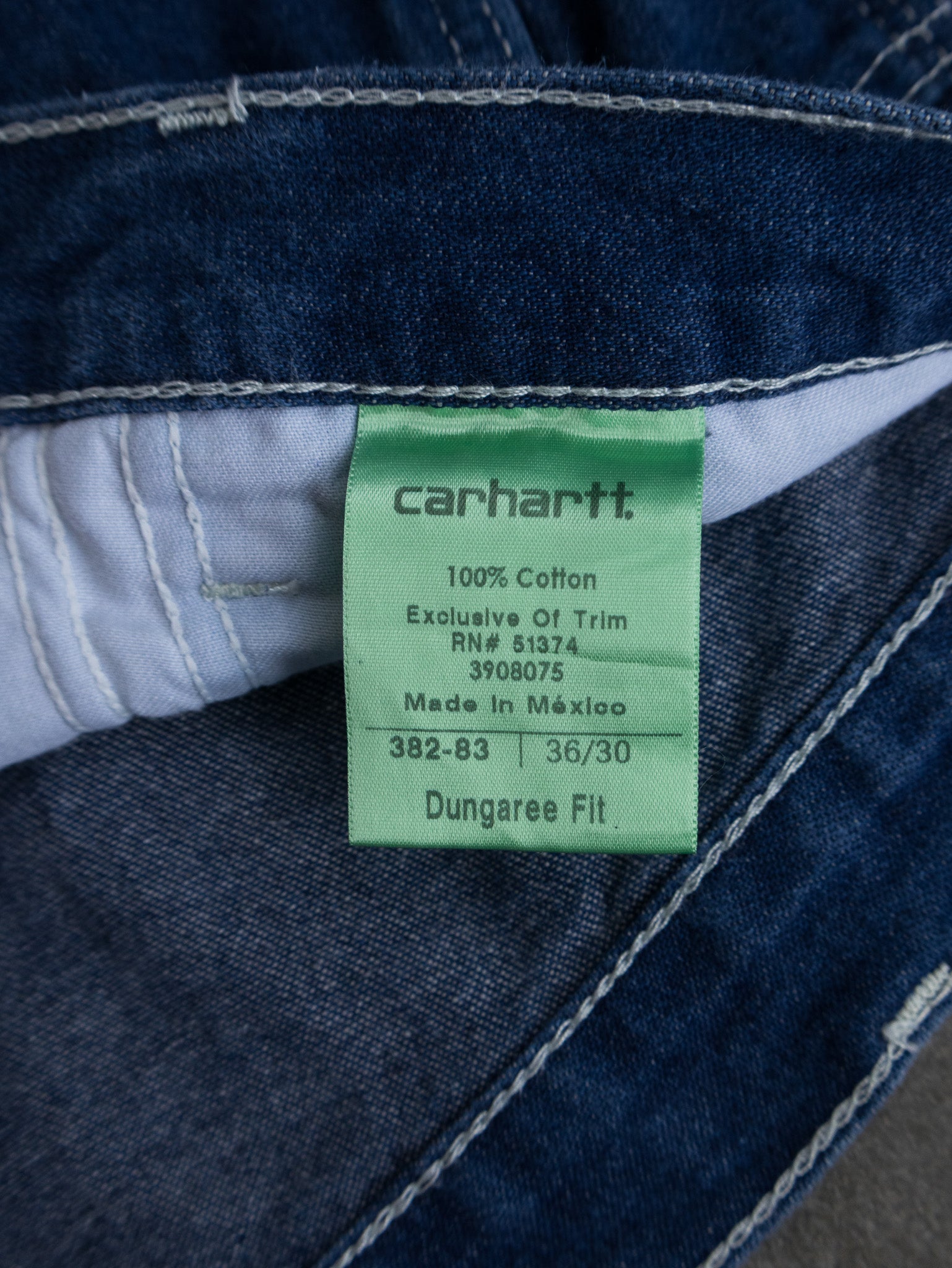 Vintage Blue Carhartt Jeans (W36)