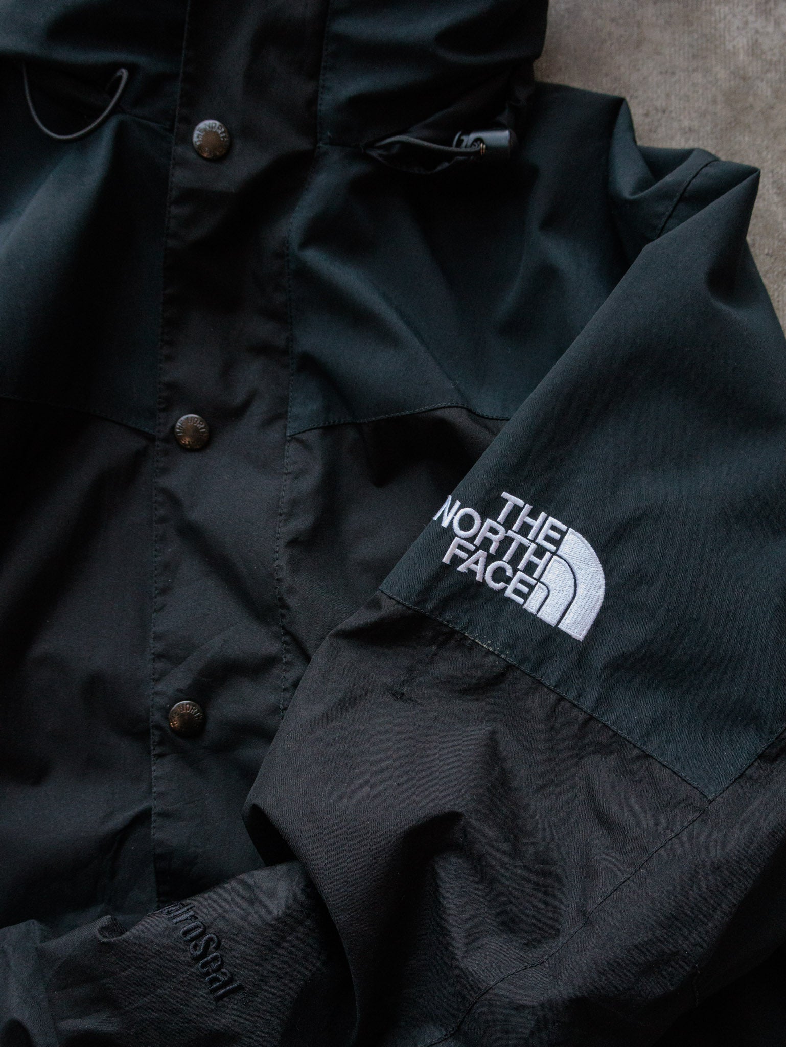Vintage Black The North Face Jacket (S)