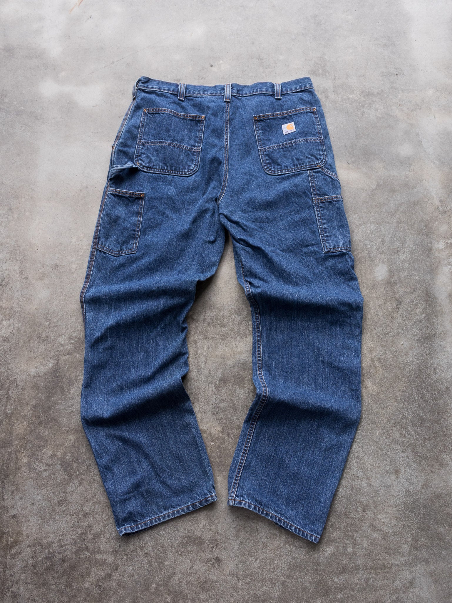 Vintage Carhartt Denim Carpenter Pants (W36)