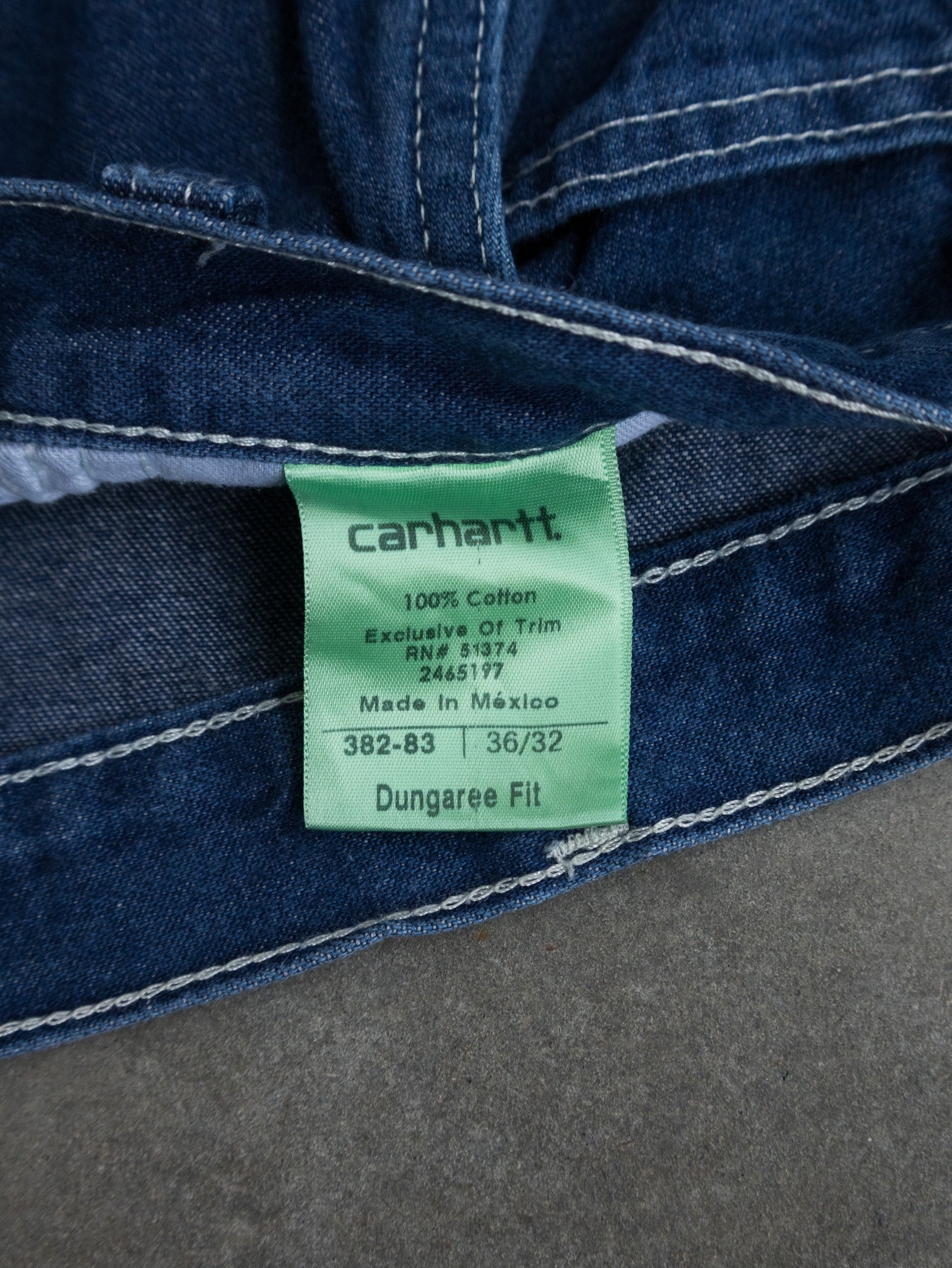 Vintage Blue Carhartt Jeans (W36)