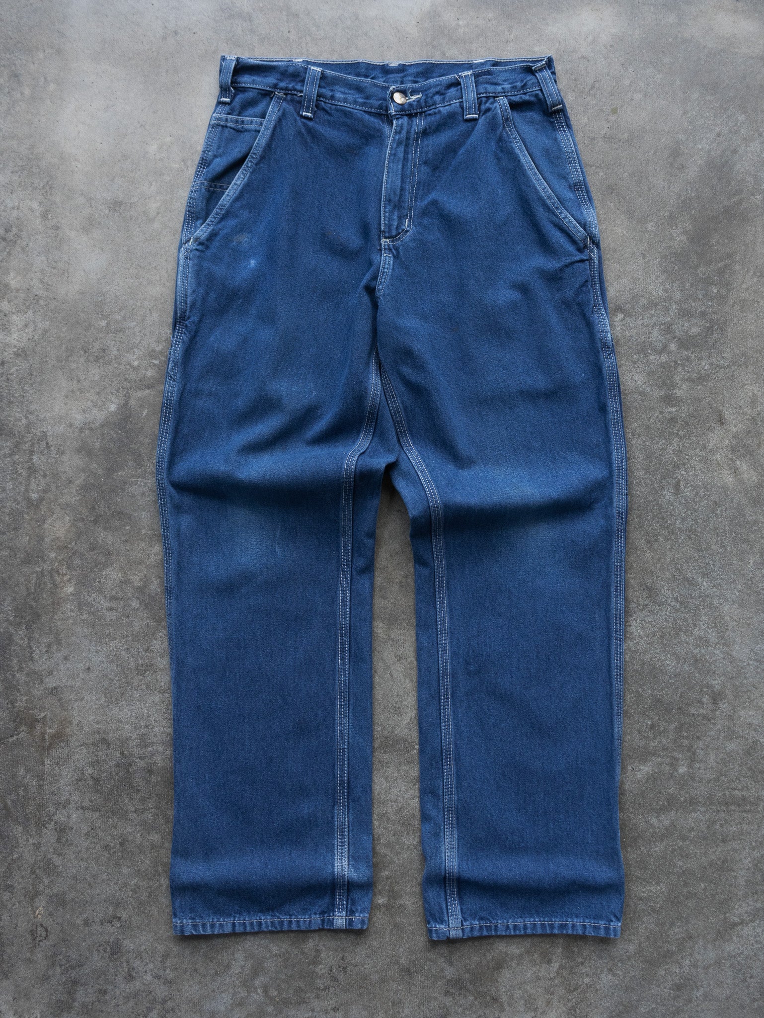 Vintage Blue Carhartt Jeans (W30)