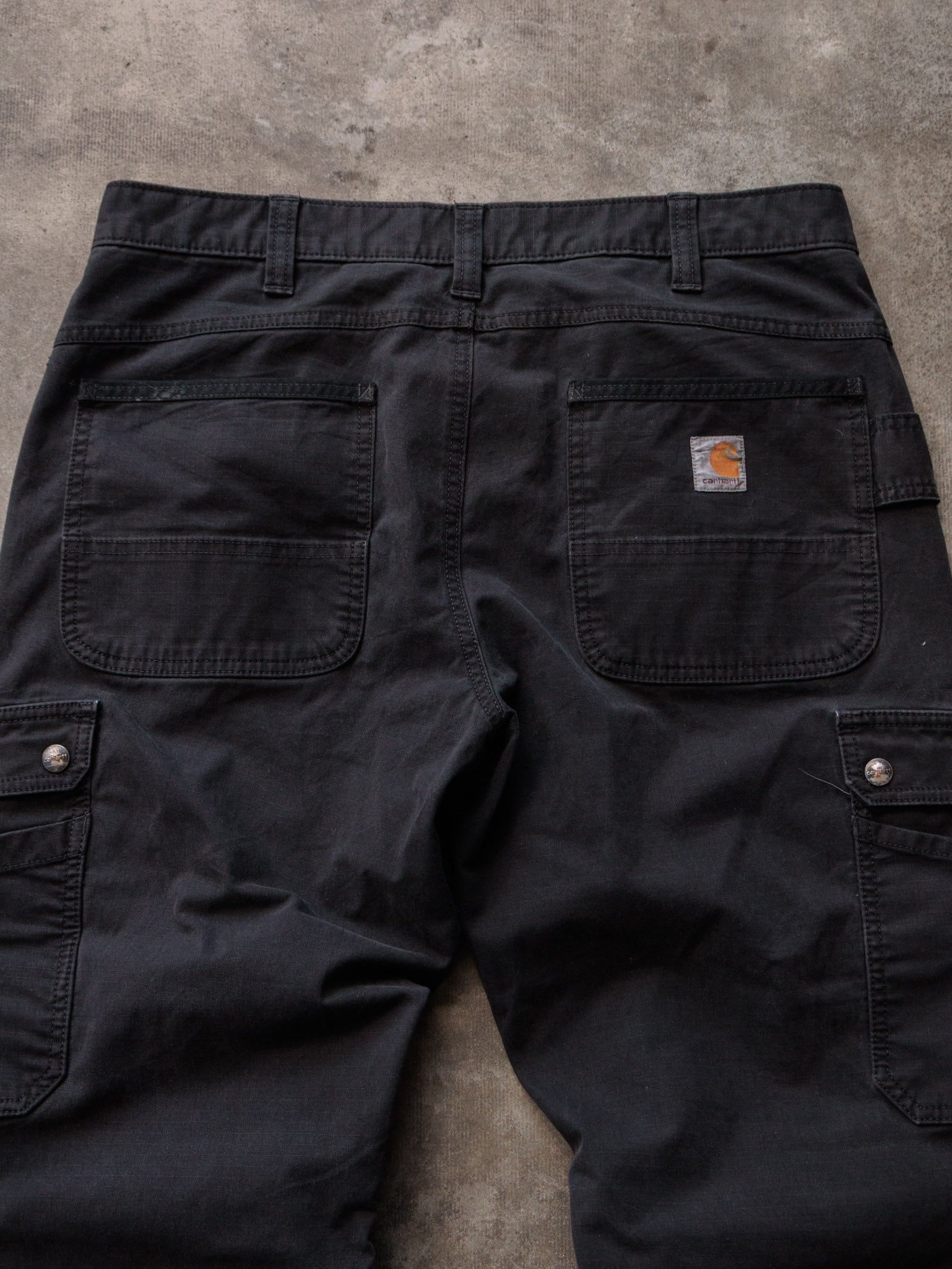Vintage Black Carhartt Cargo Pants (W34)