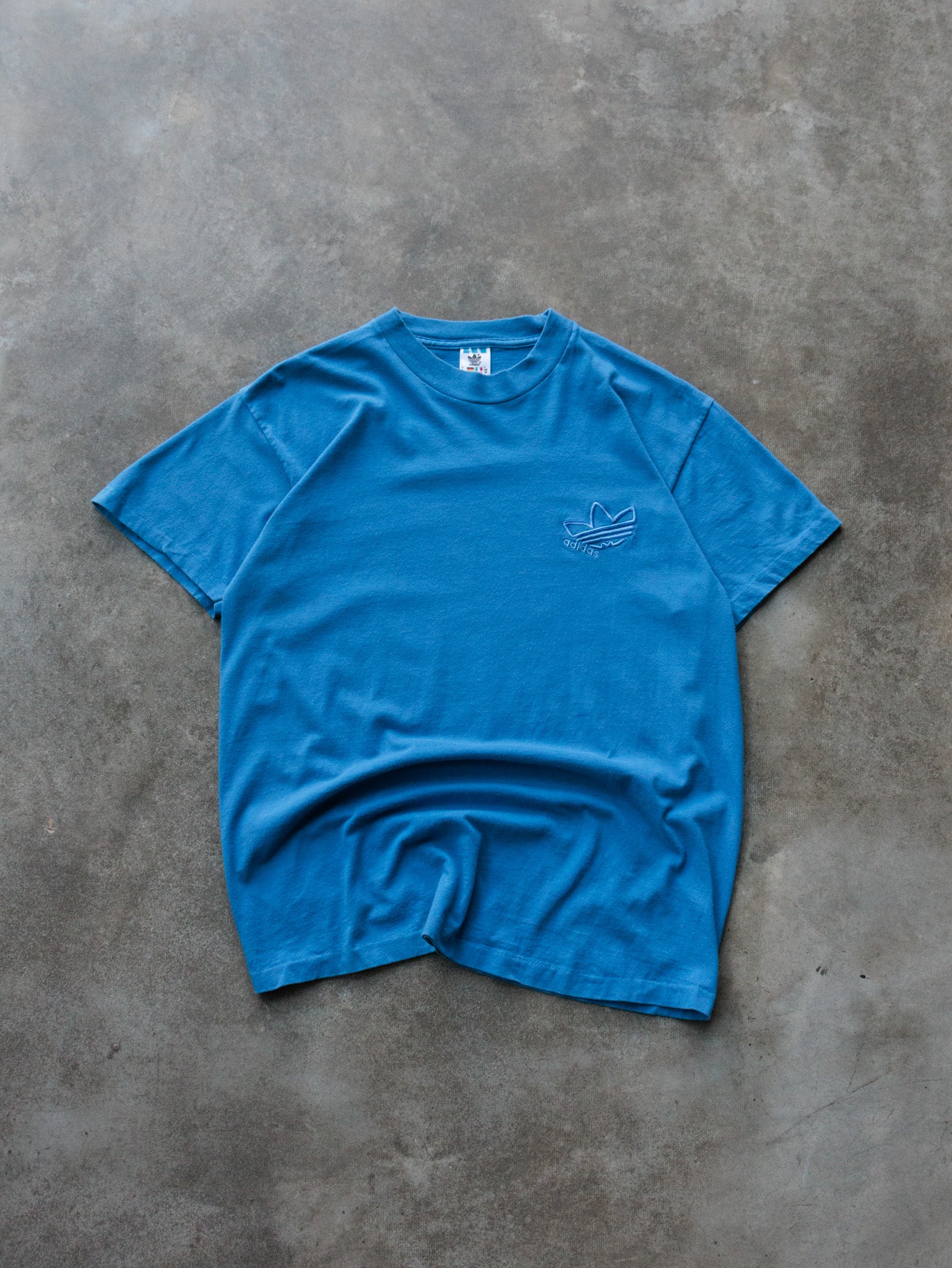 Vintage 90s Blue Adidas Tee (S)