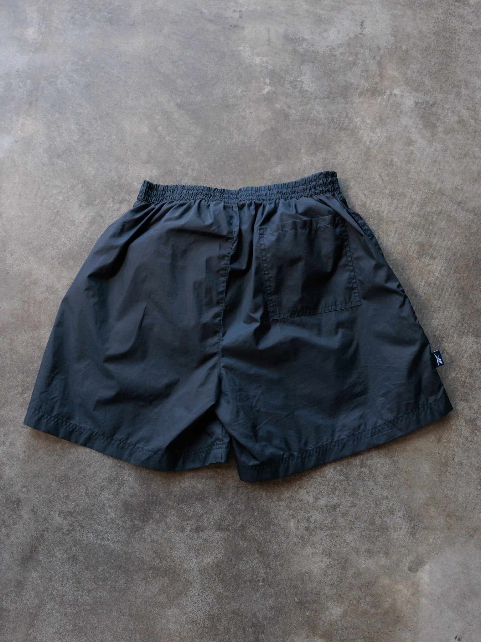 Vintage 90s Black Reebok Swim Shorts (M)