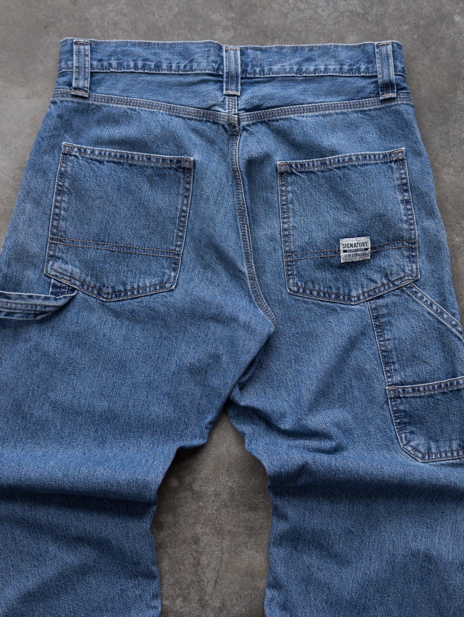 Vintage Levi Strauss Signature Denim Carpenter Pants (W34)