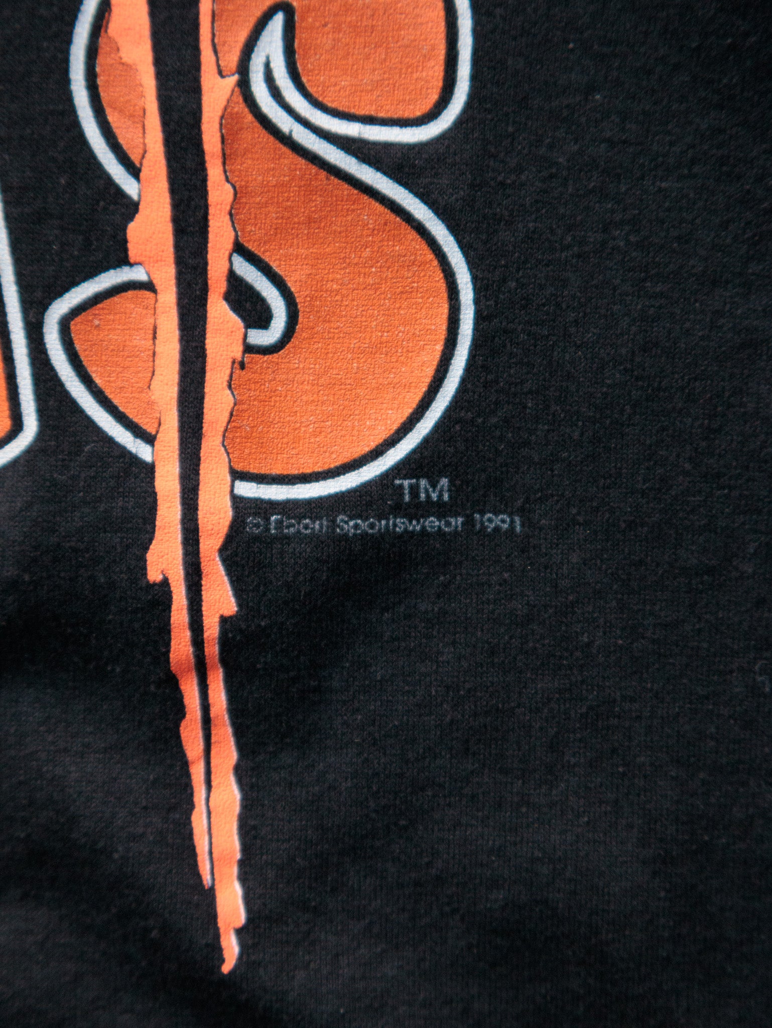 Vintage 1991 Black Texas Longhorns Tee (XL)