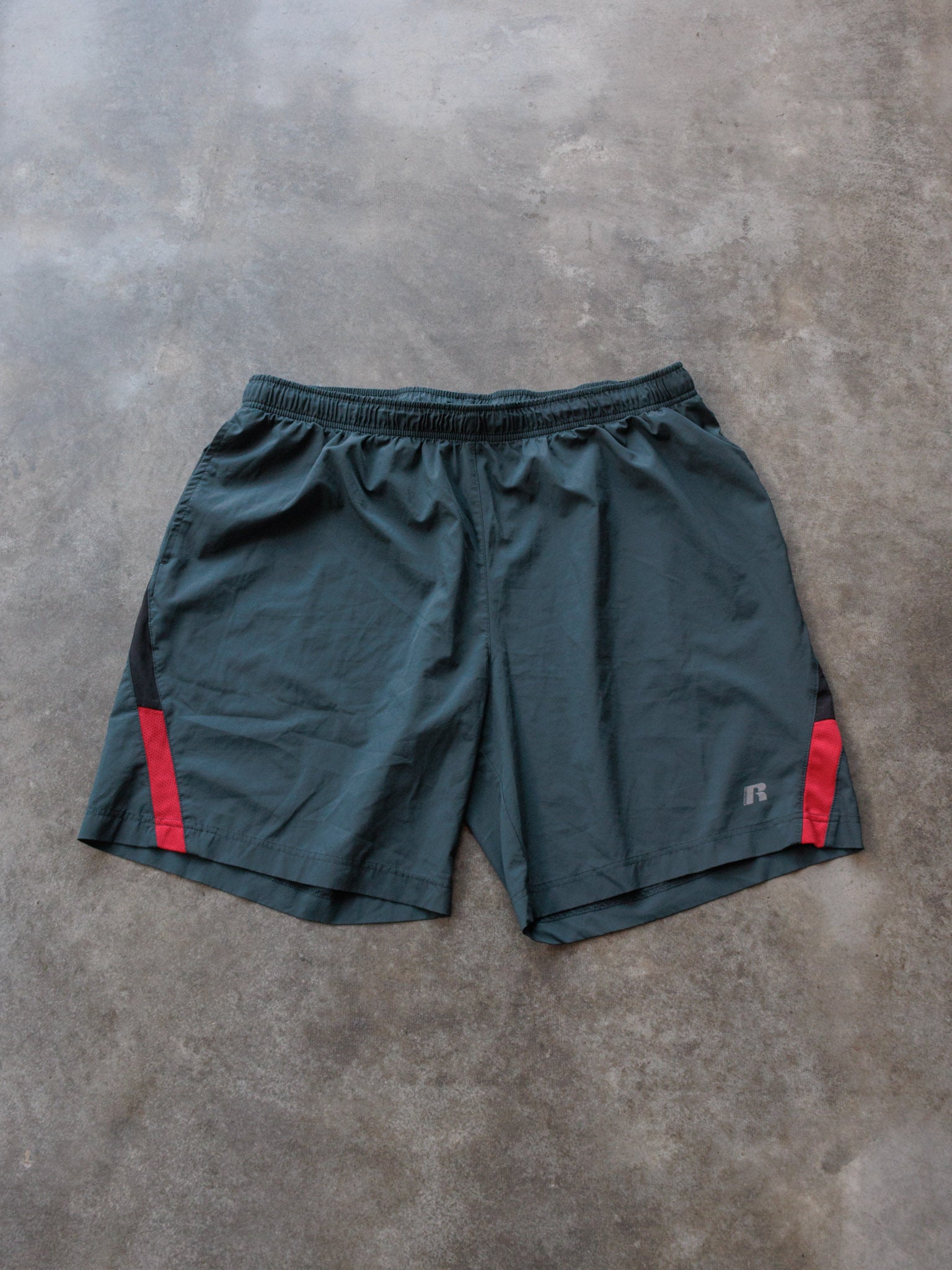 Vintage Green Russell Athletic Shorts (XL)