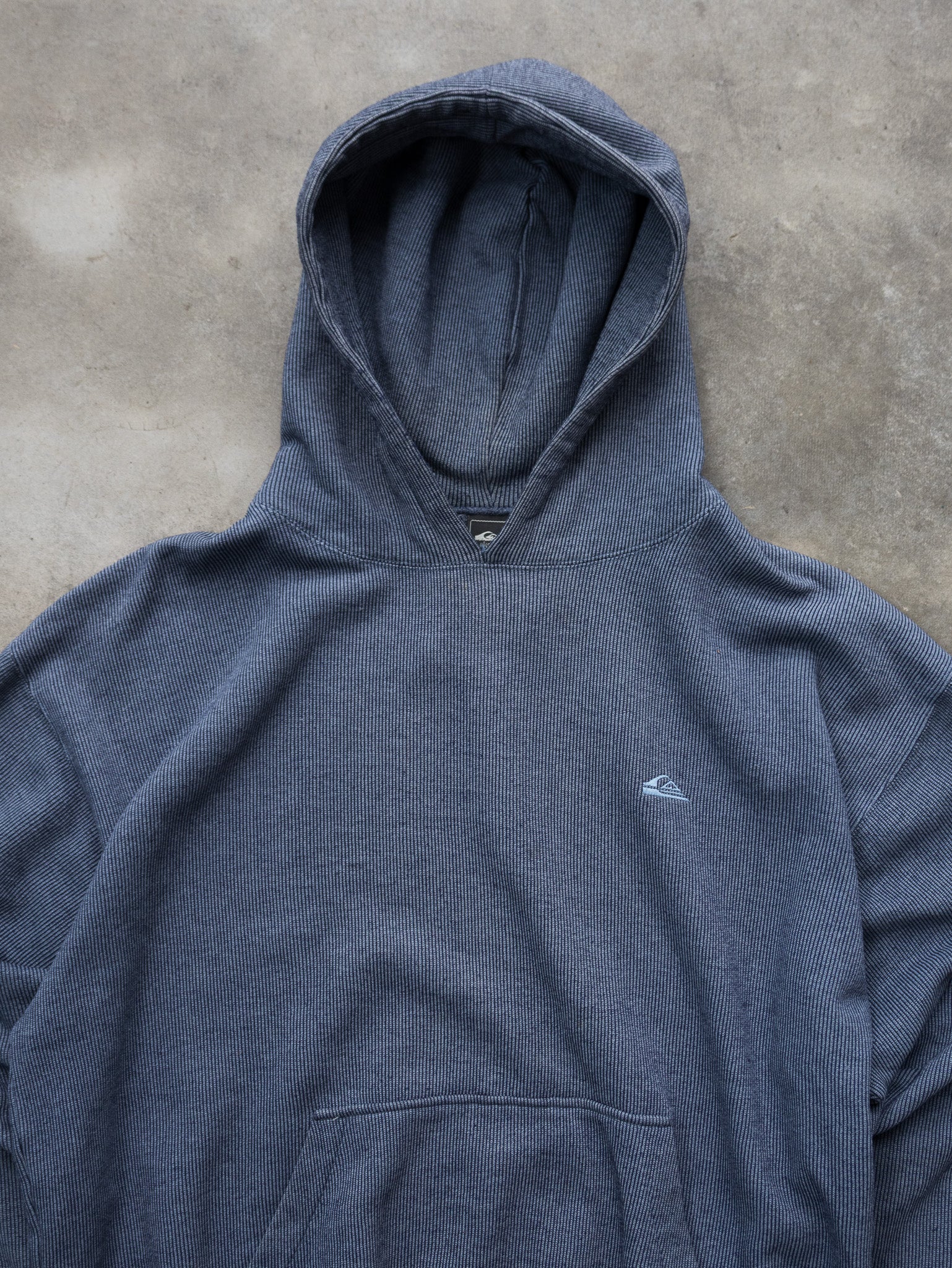 Vintage Blue Quiksilver Hoodie (2XL)