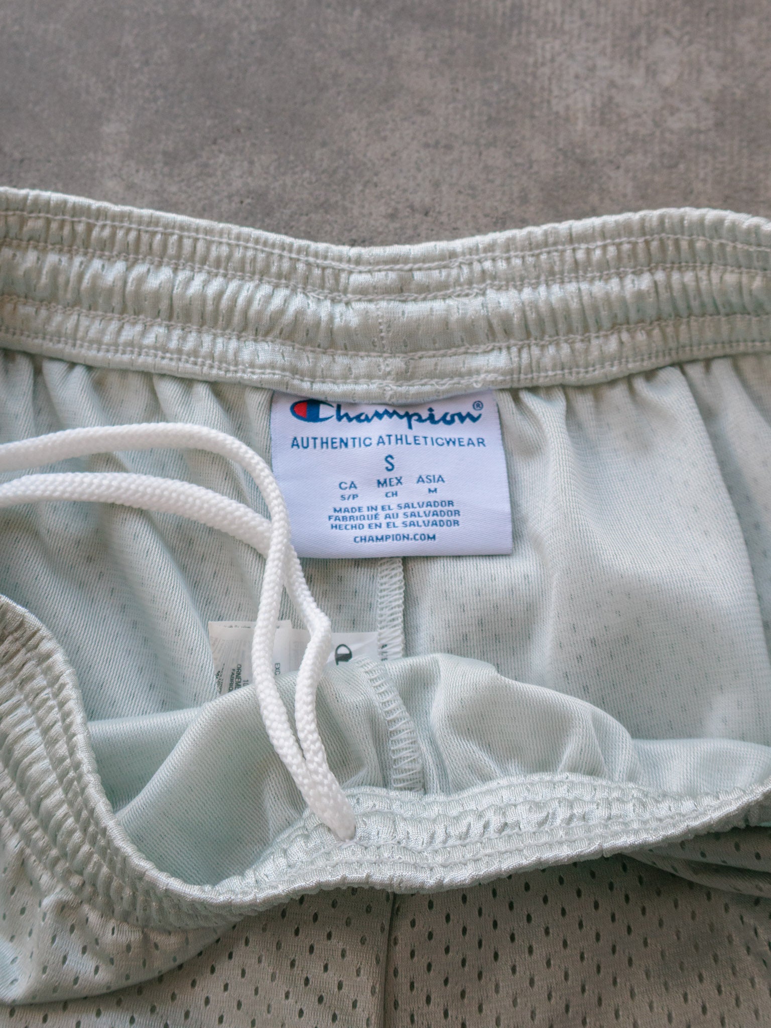 Vintage 00s Green Champion Mesh Shorts (S)