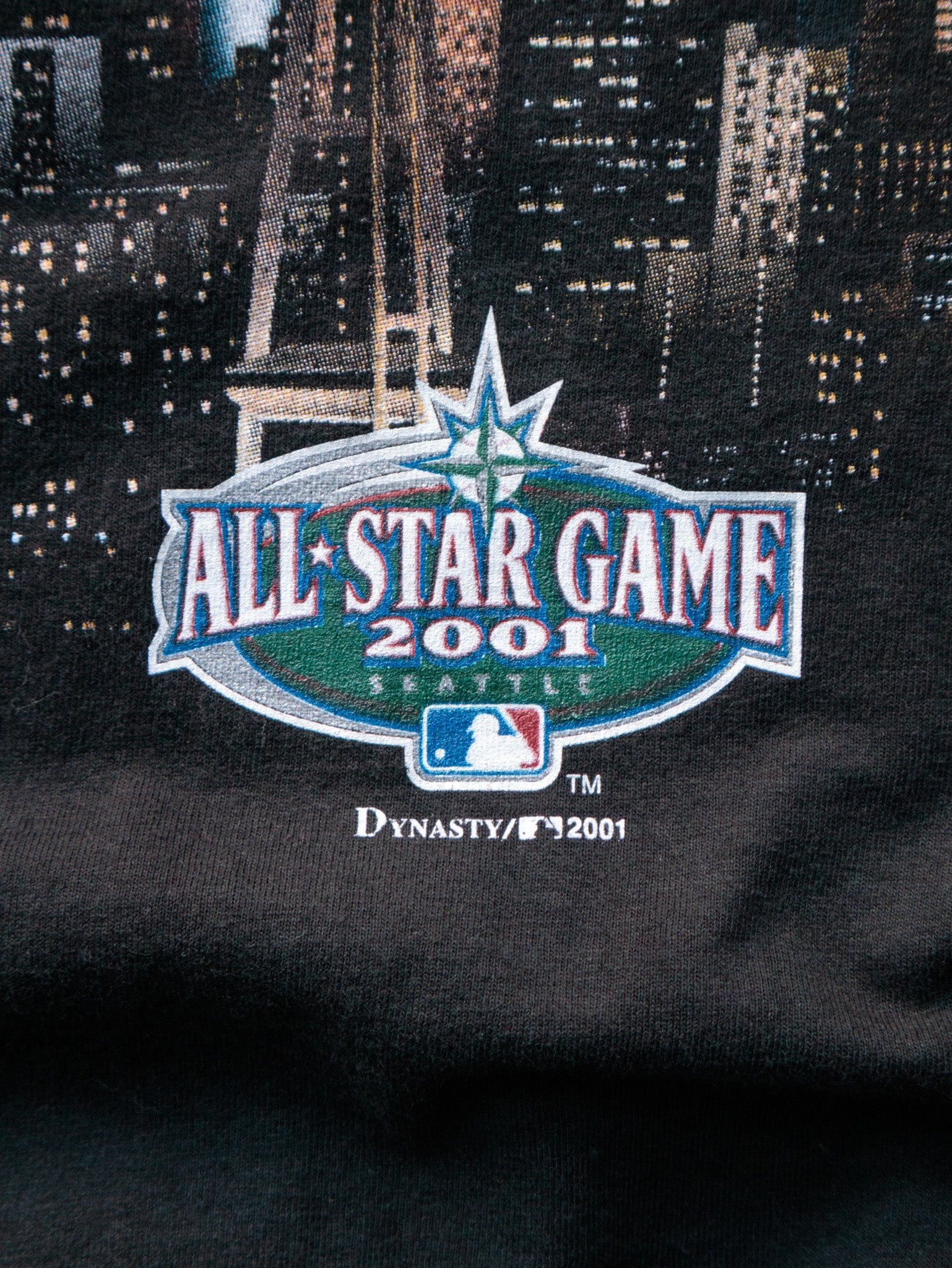 Vintage 2001 Black All Star Game Seattle Tee (XL)
