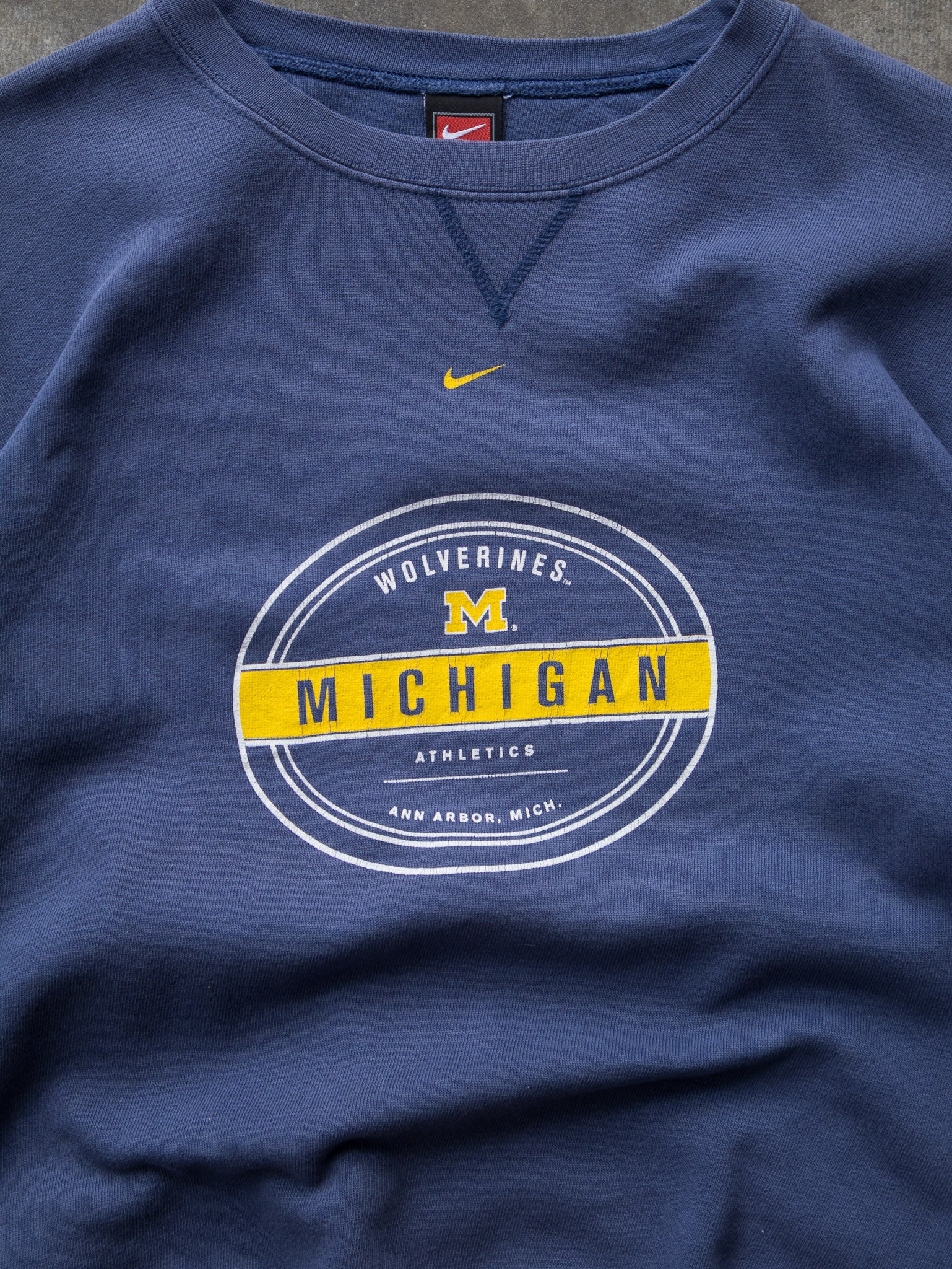 Vintage 00s Nike Michigan Wolverines Sweatshirt (M)