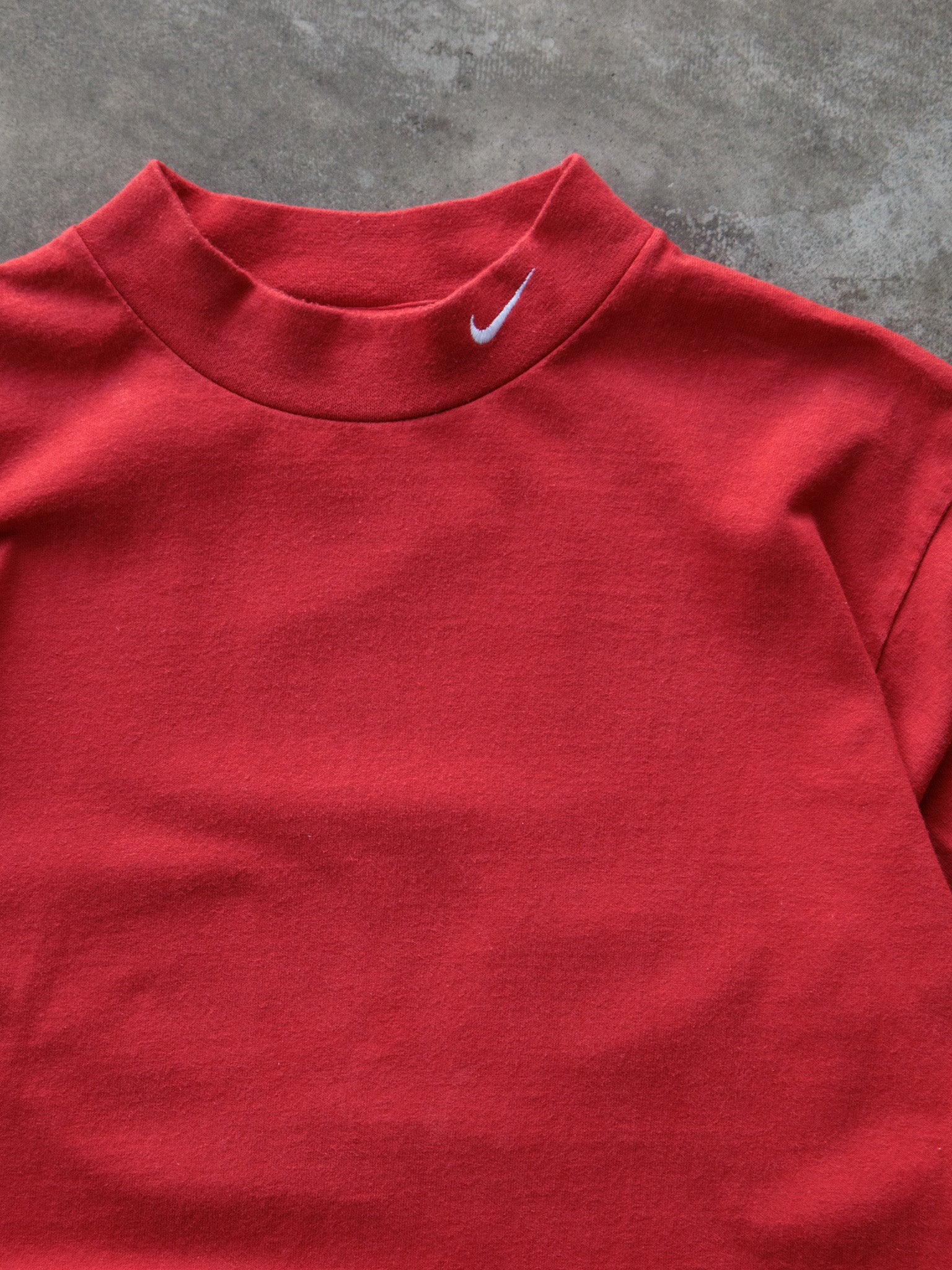 Vintage Red Nike Long Sleeve (M)
