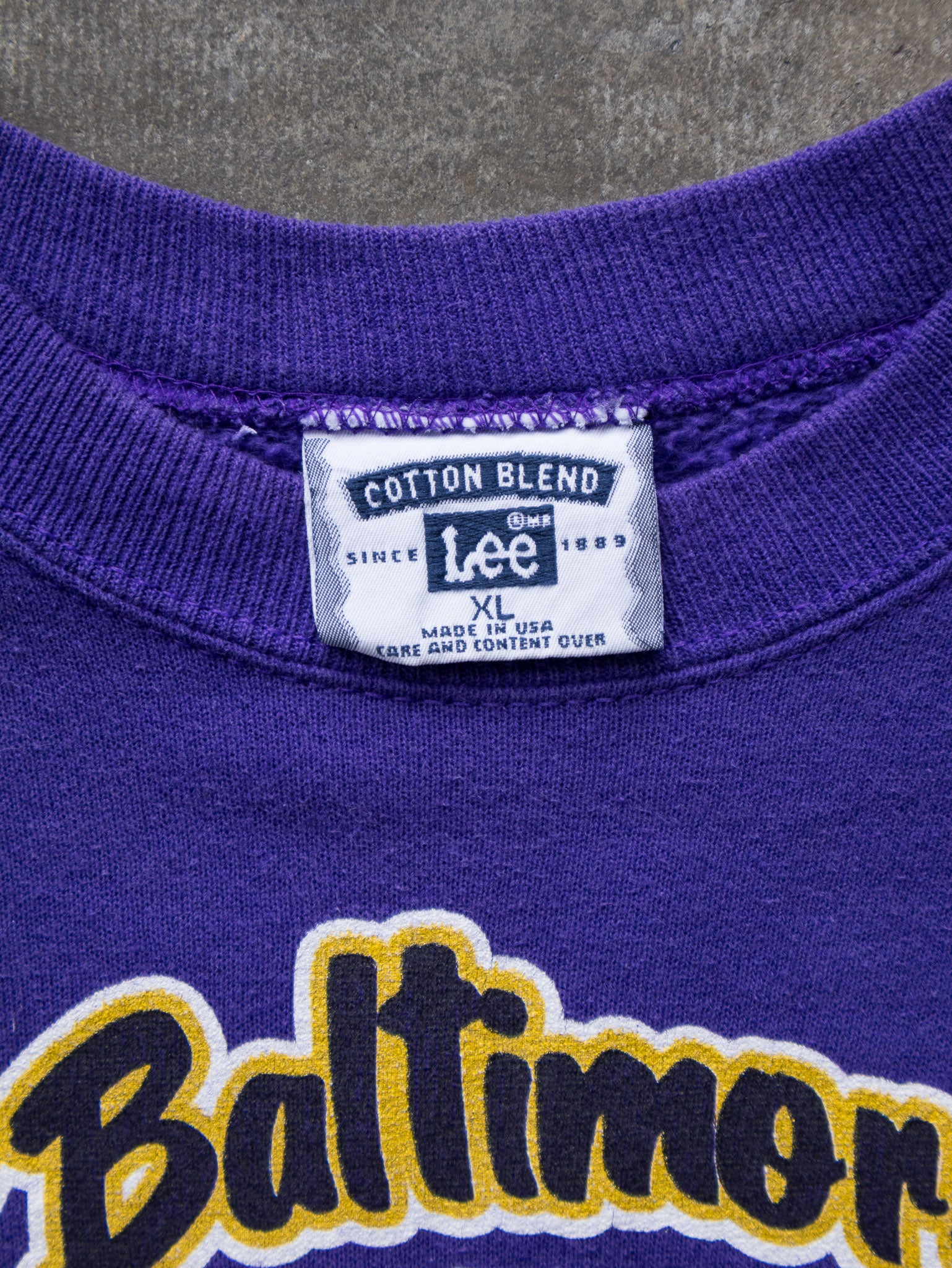 Vintage 2001 Lee Baltimore Ravens Sweatshirt (XL)