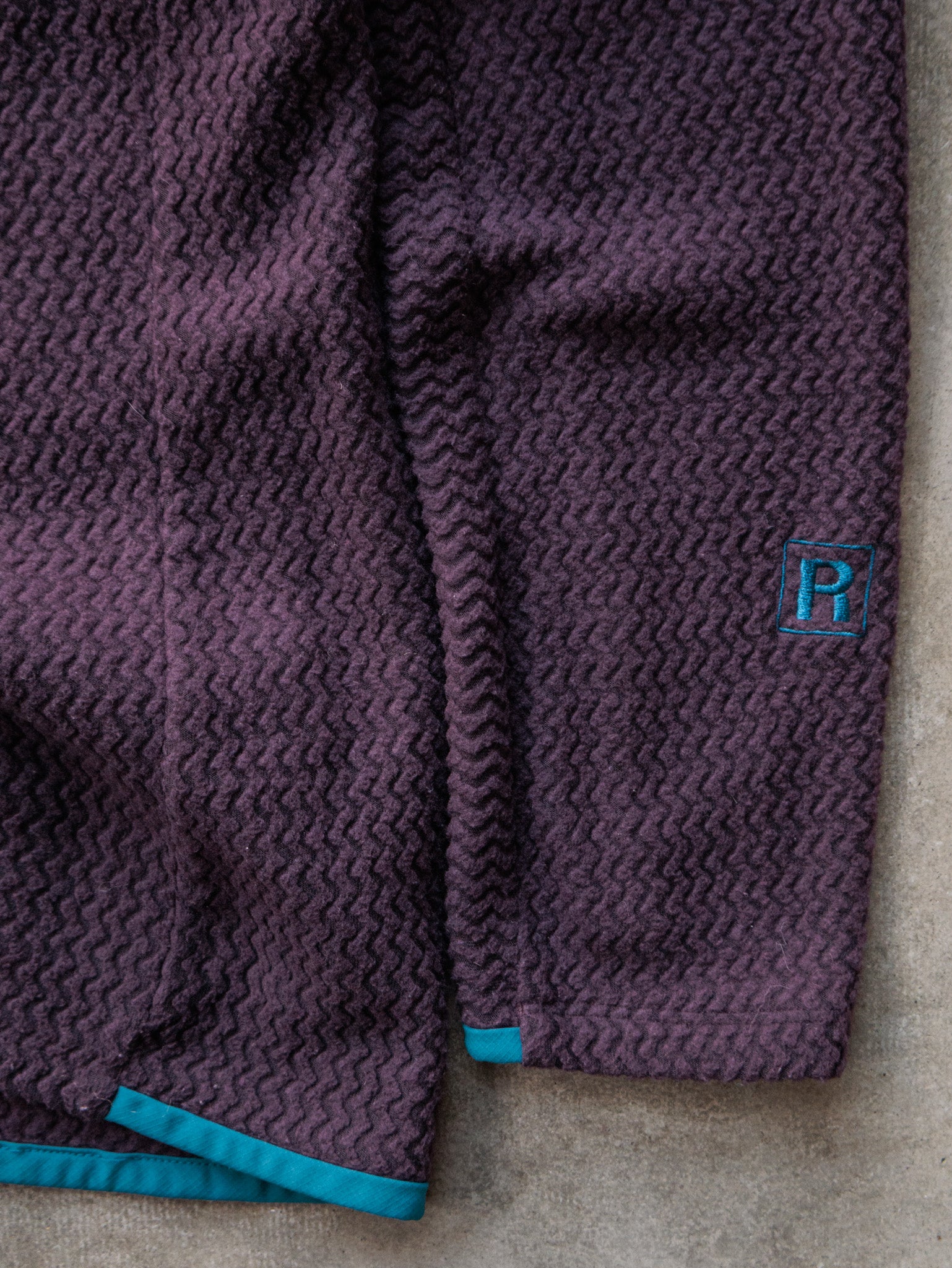 Vintage Purple Patagonia Quarter Zip Fleece (L)