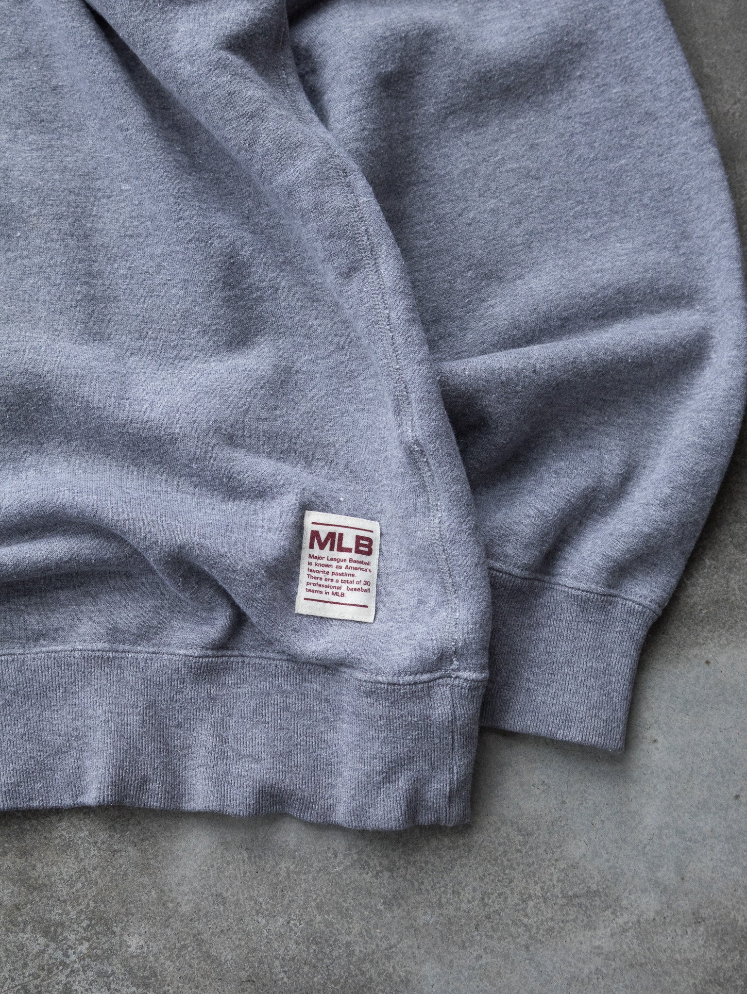 Vintage Grey LA Dodgers MLB Sweatshirt (L)