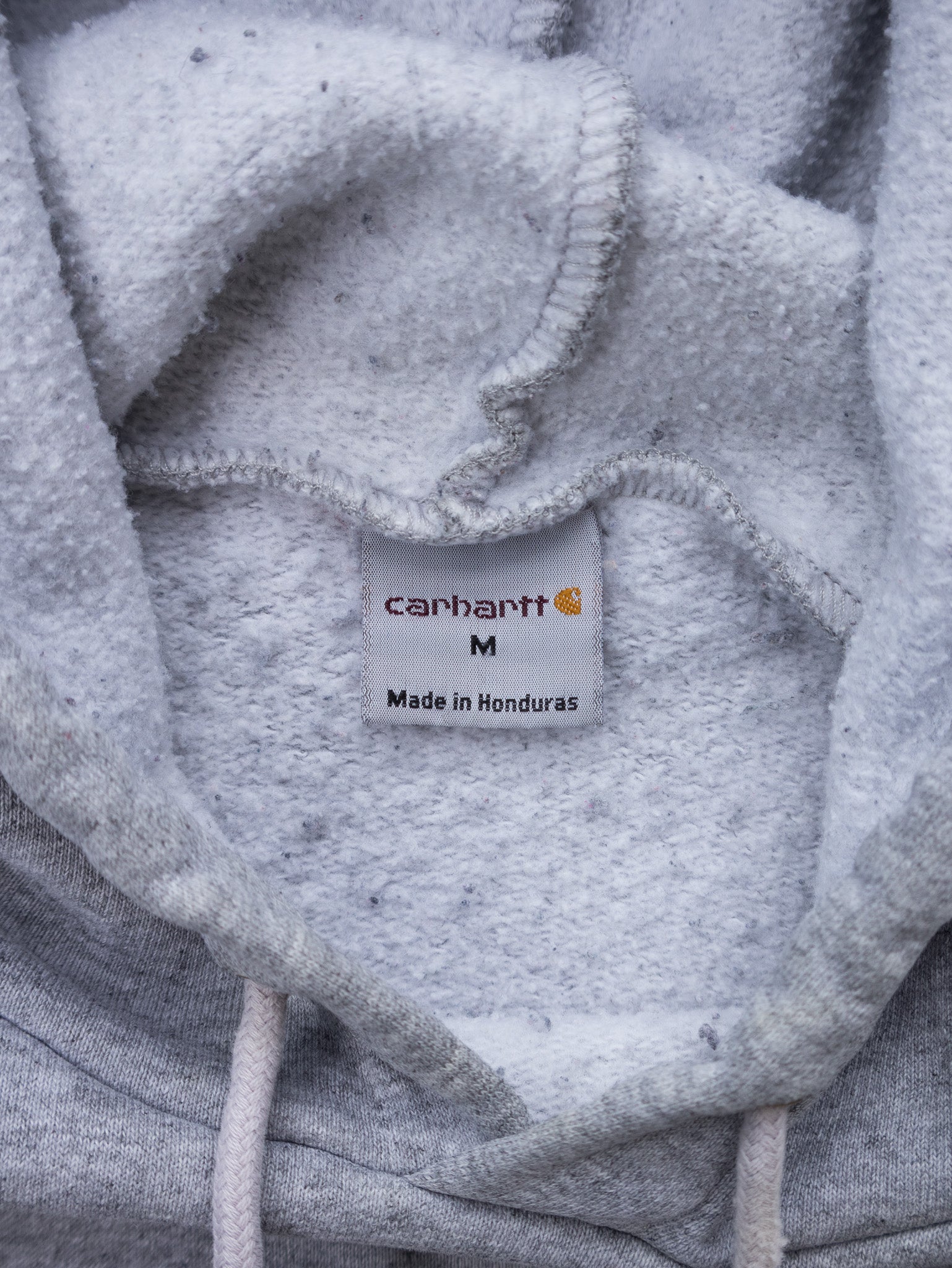 Vintage Grey Carhartt Hoodie (M)