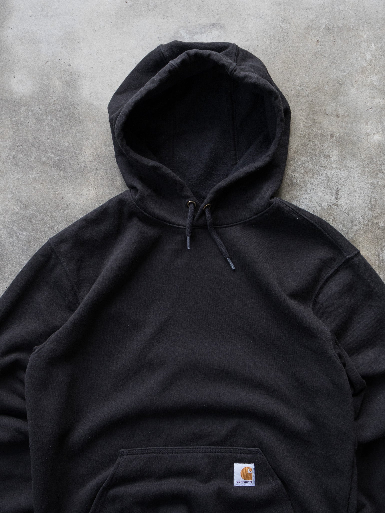 Vintage Black Carhartt Hoodie (S)