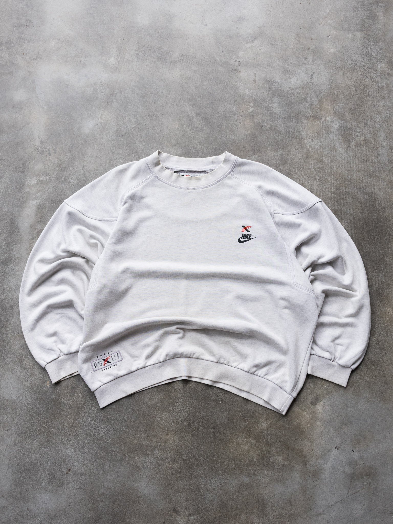 Vintage 90s Grey Nike Cross Training Sweatshirt (XL)