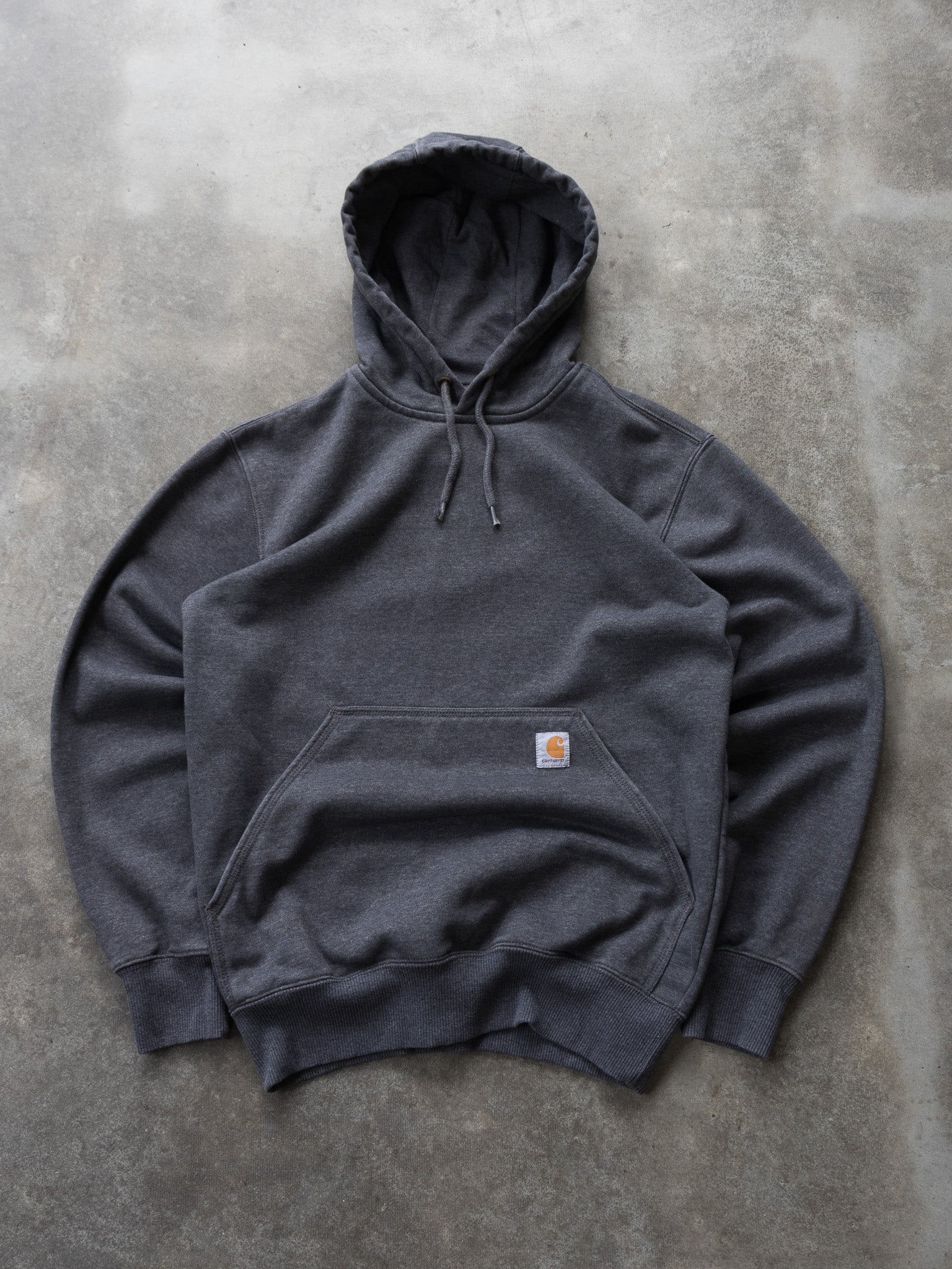 Vintage Charcoal Carhartt Hoodie (S)