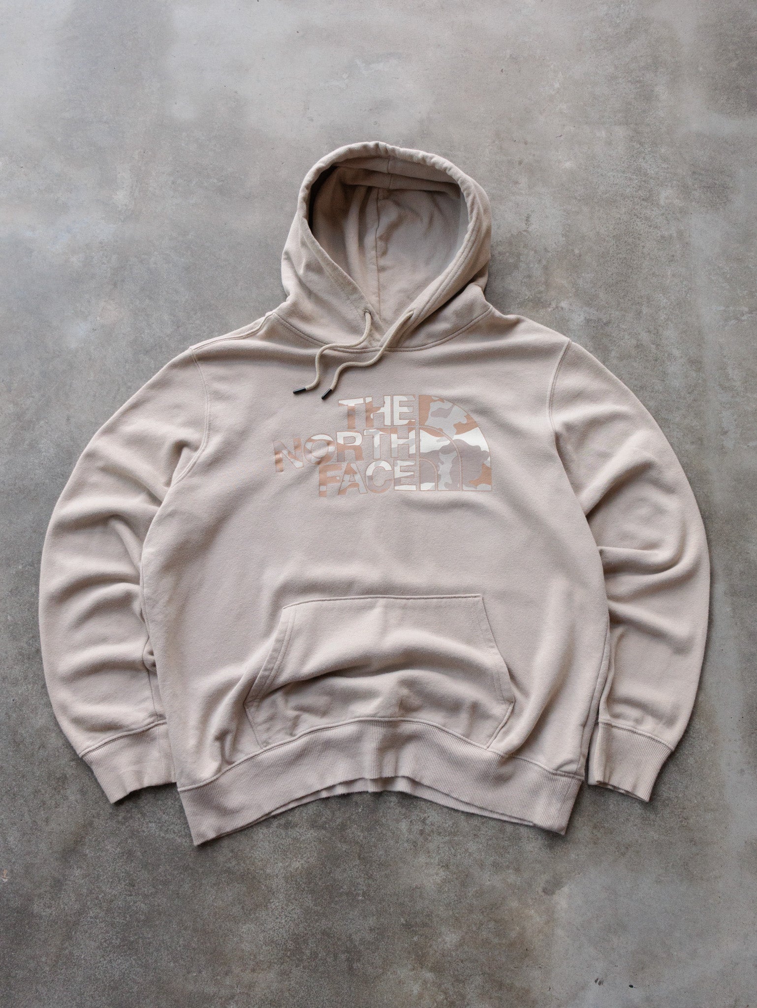 Vintage Beige The North Face Hoodie (L)