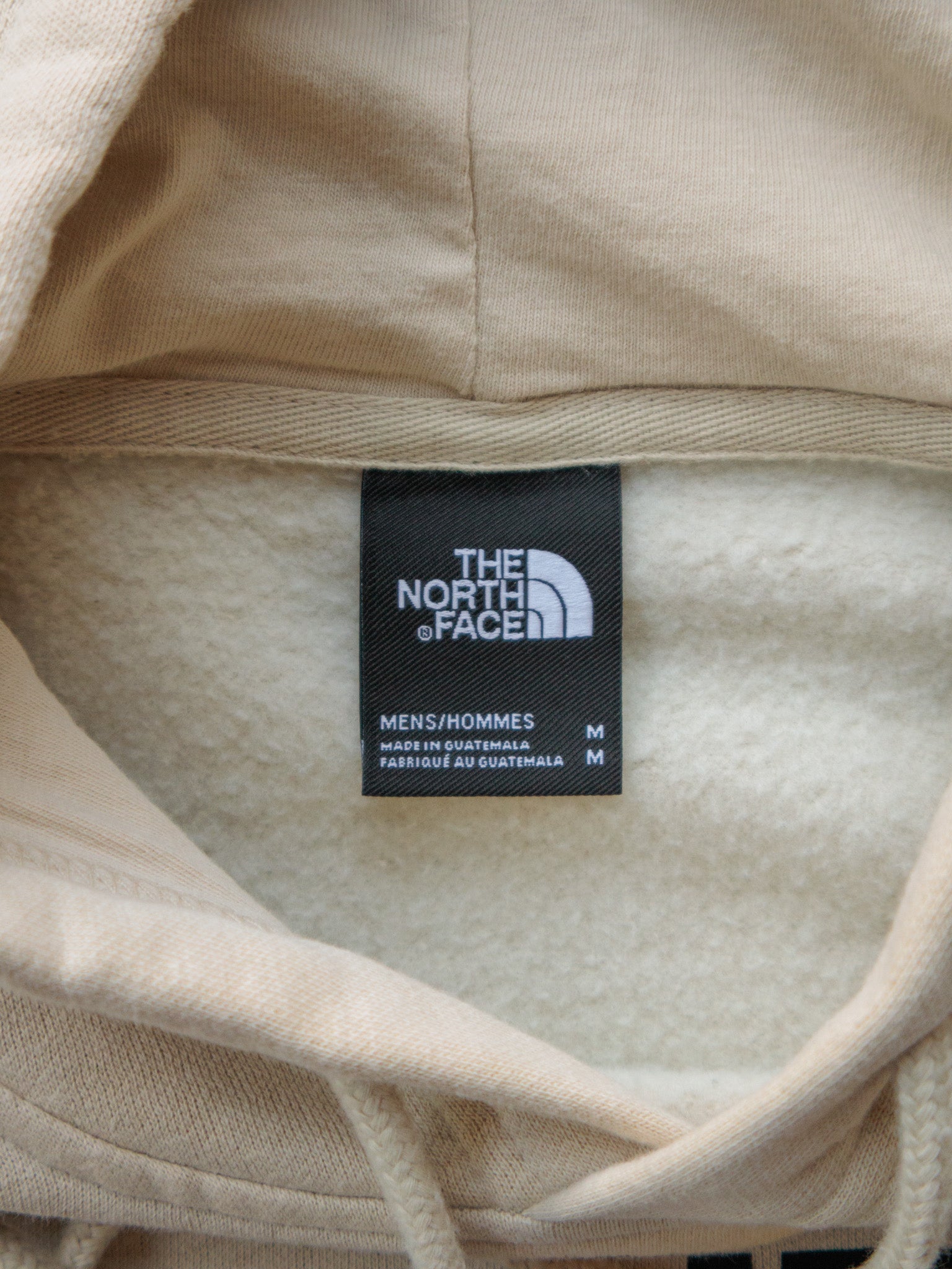 Vintage Beige The North Face Hoodie (M)