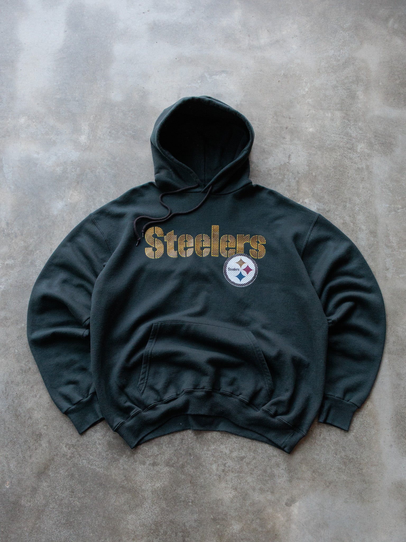 Vintage Green Steelers Hoodie (-)