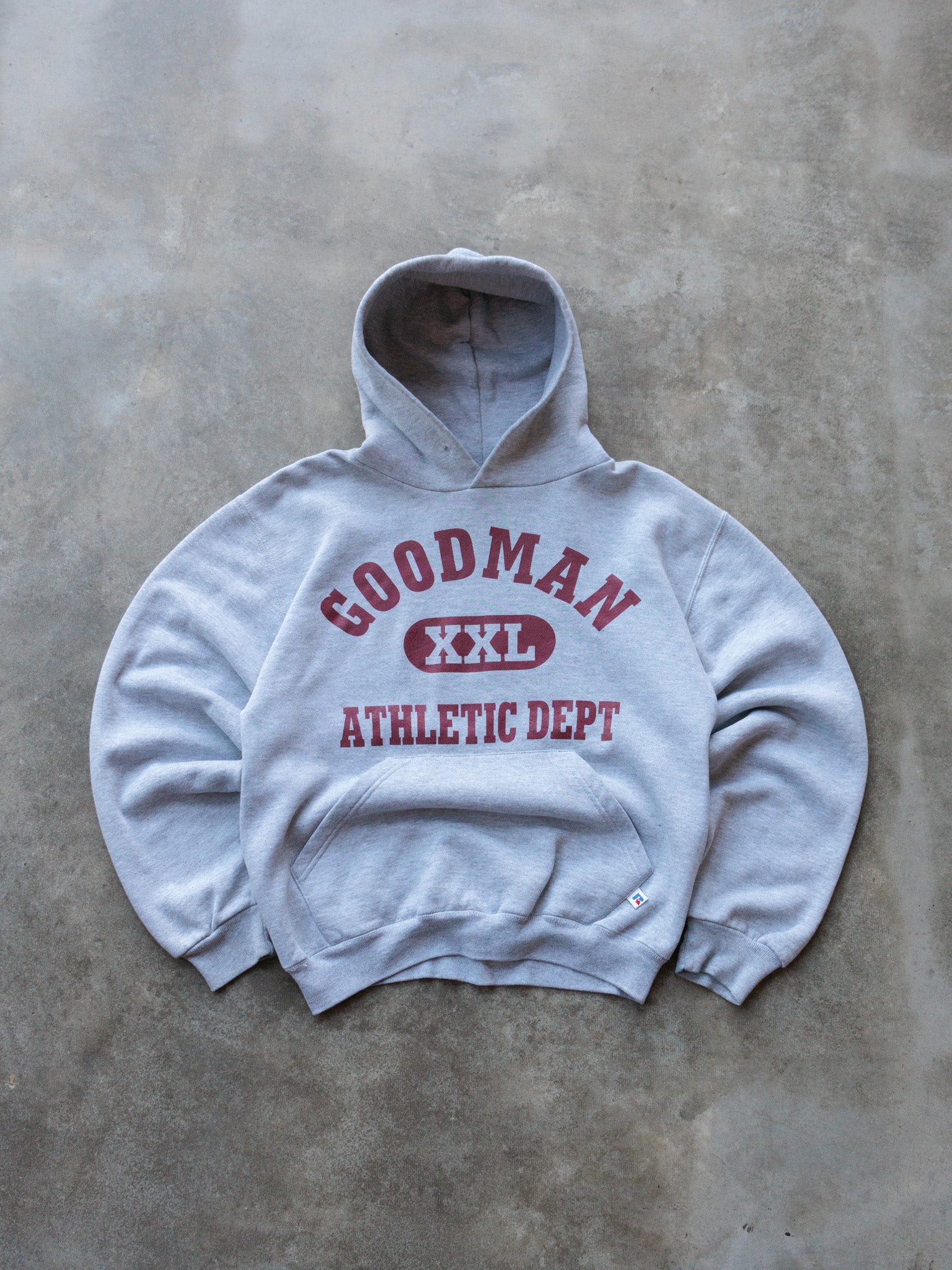 Vintage 00s Grey Goodman Athletic Dept Hoodie (S)