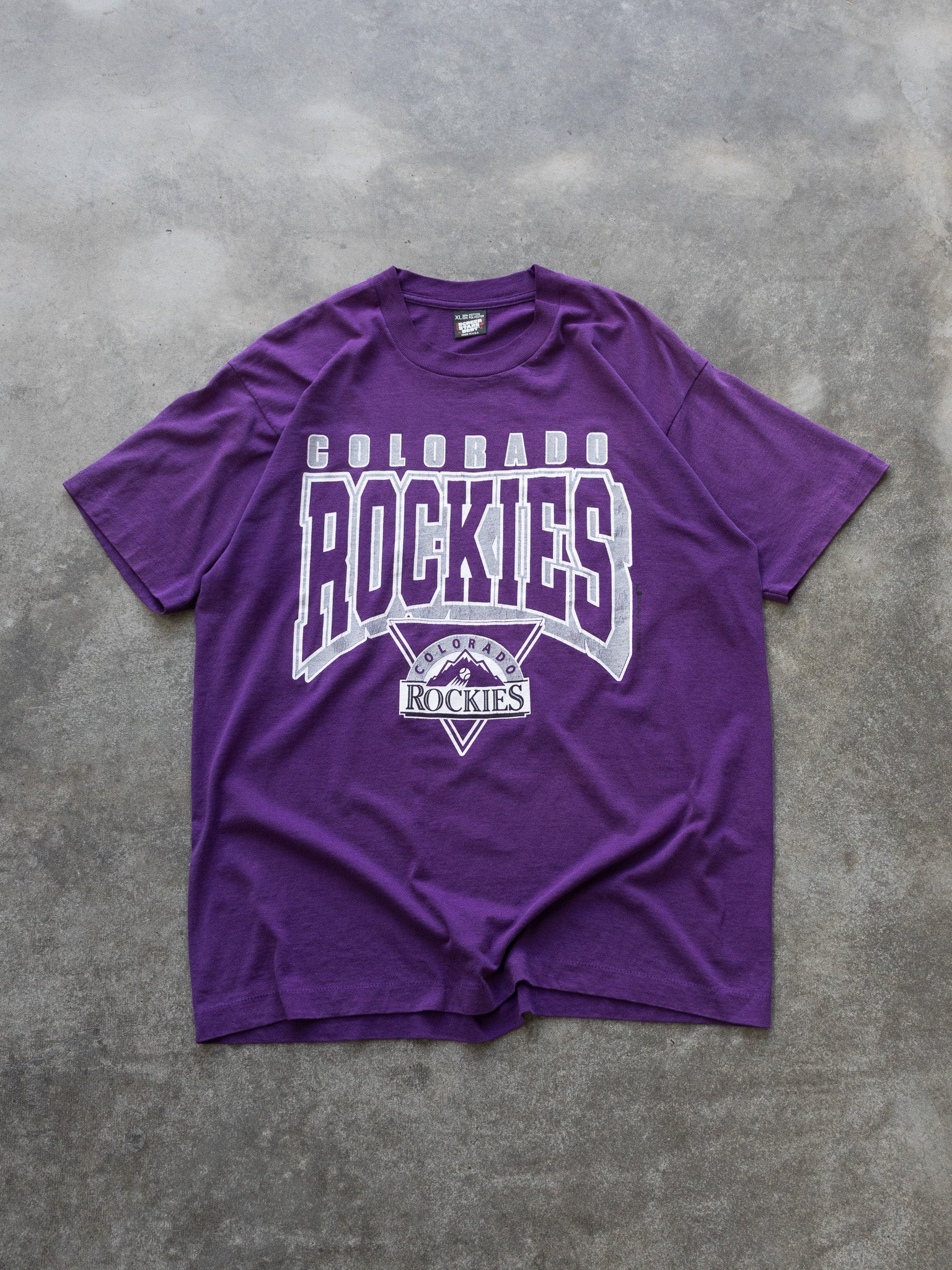 Vintage 90s Colorado Rockies Tee (XL)
