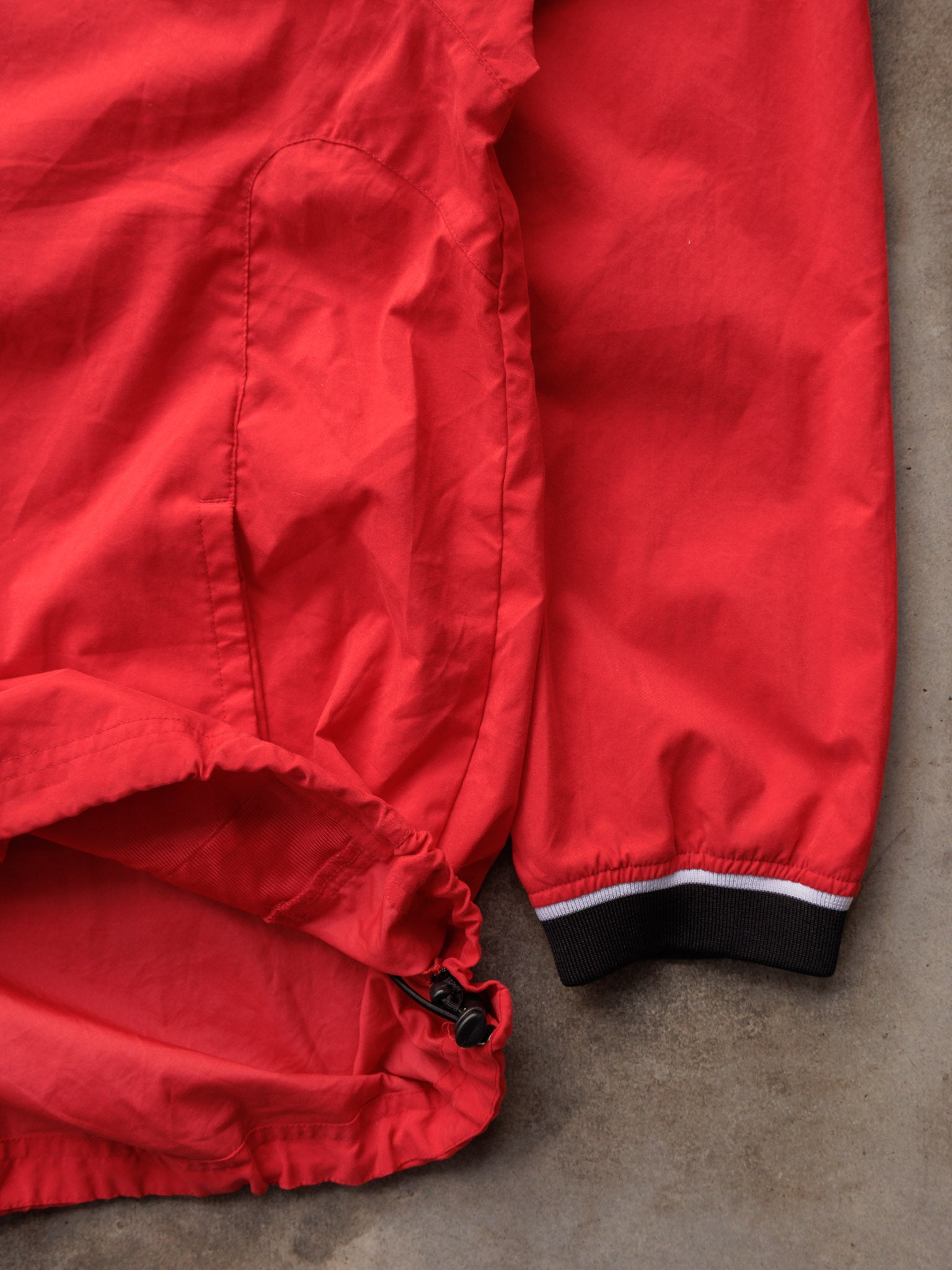 Vintage 00s Red Reebok Kansas City Chiefs Windbreaker (L)