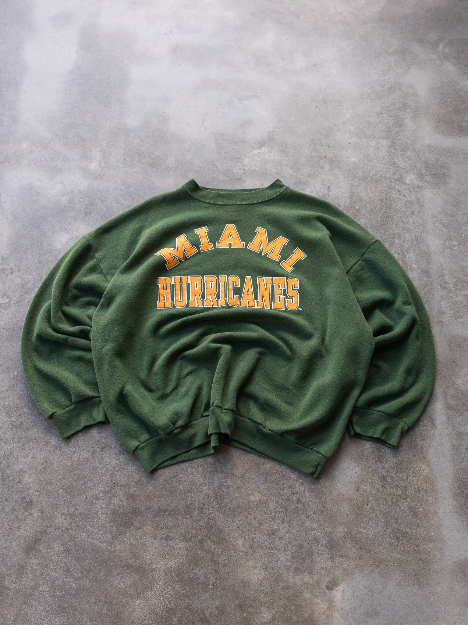 Vintage 90s Miami Hurricanes Sweatshirt (2XL)