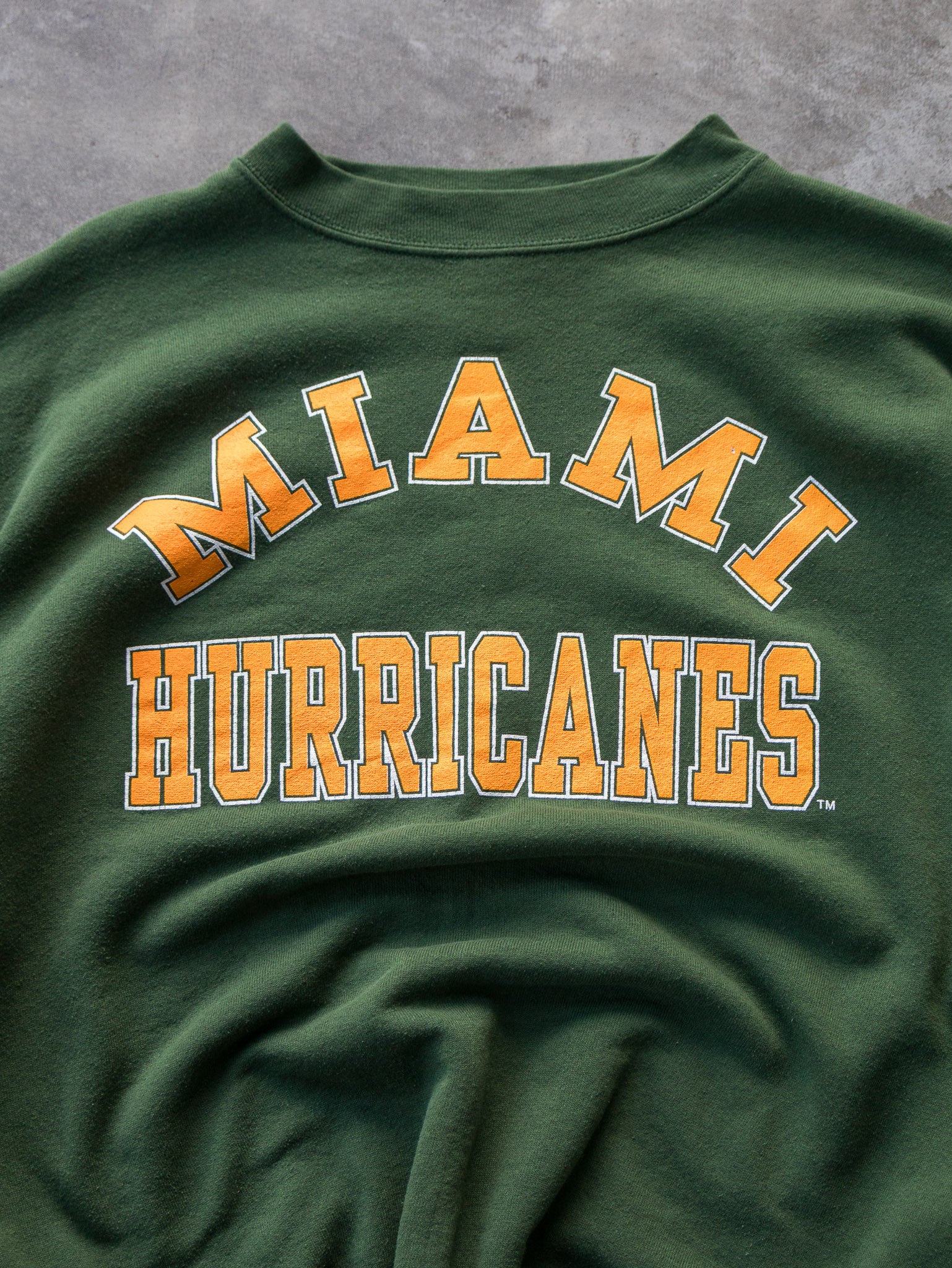Vintage 90s Miami Hurricanes Sweatshirt (2XL)