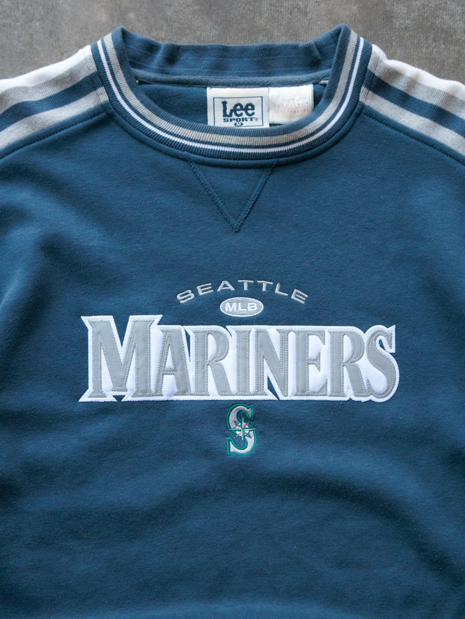 Vintage 90s Blue Seattle Mariners Sweatshirt (M)