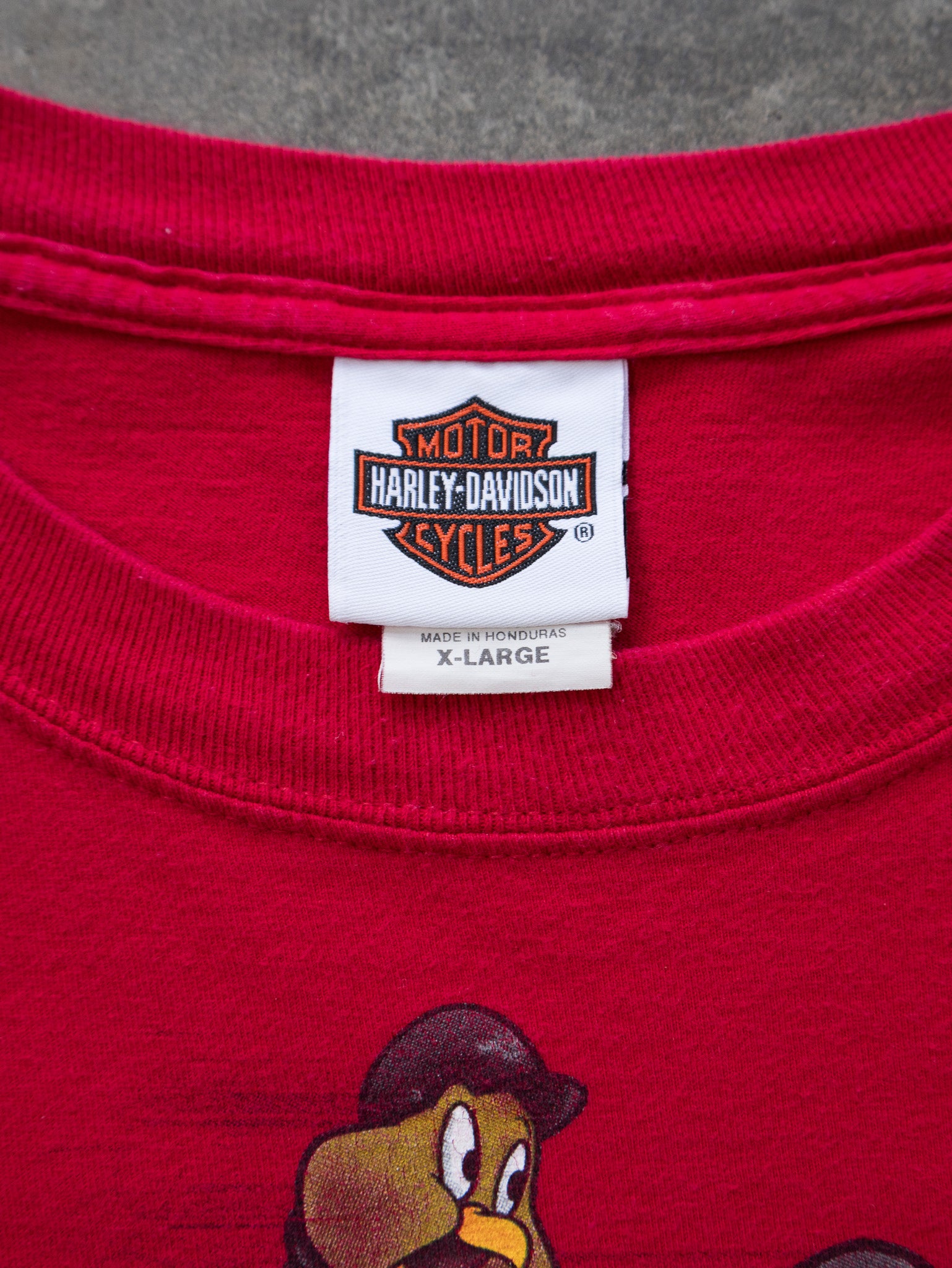 Vintage Harley-Davidson Looney Tunes Tee (XL)