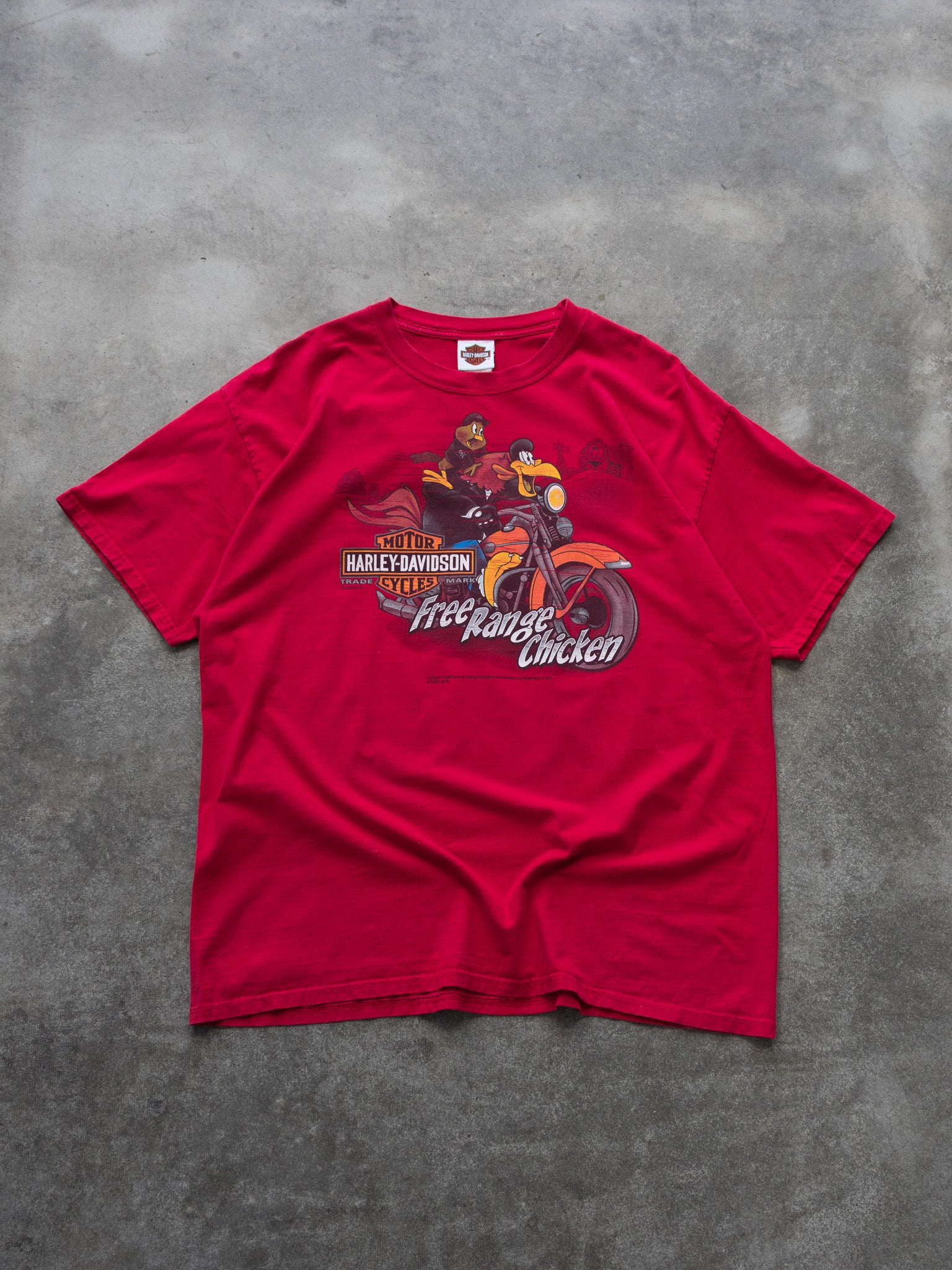 Vintage Harley-Davidson Looney Tunes Tee (XL)