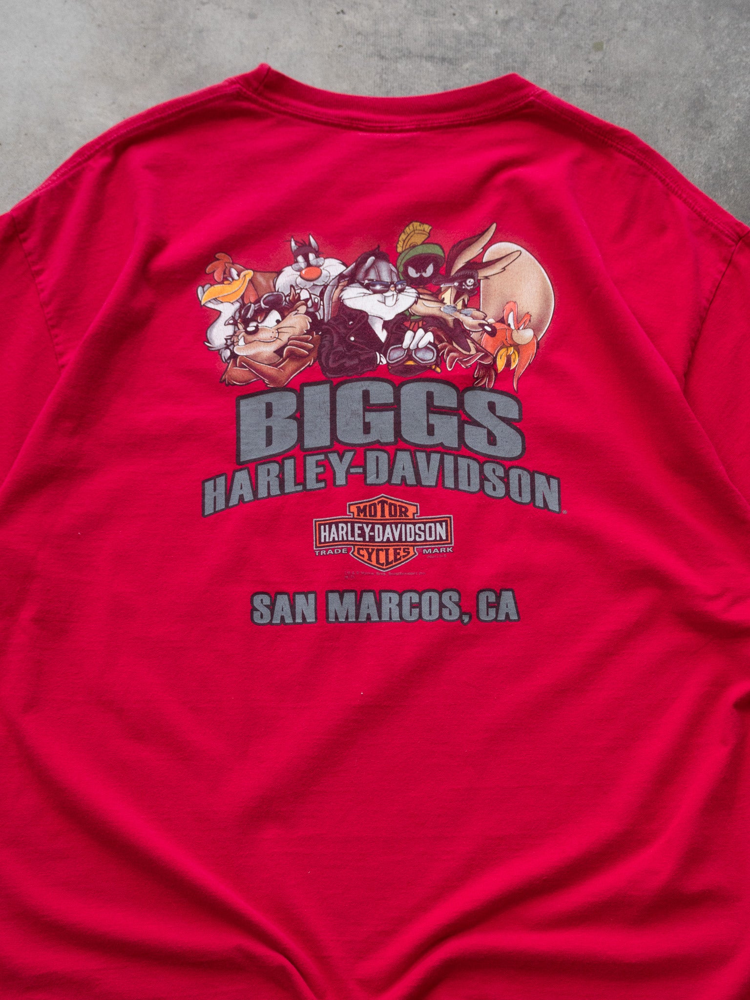 Vintage Harley-Davidson Looney Tunes Tee (XL)