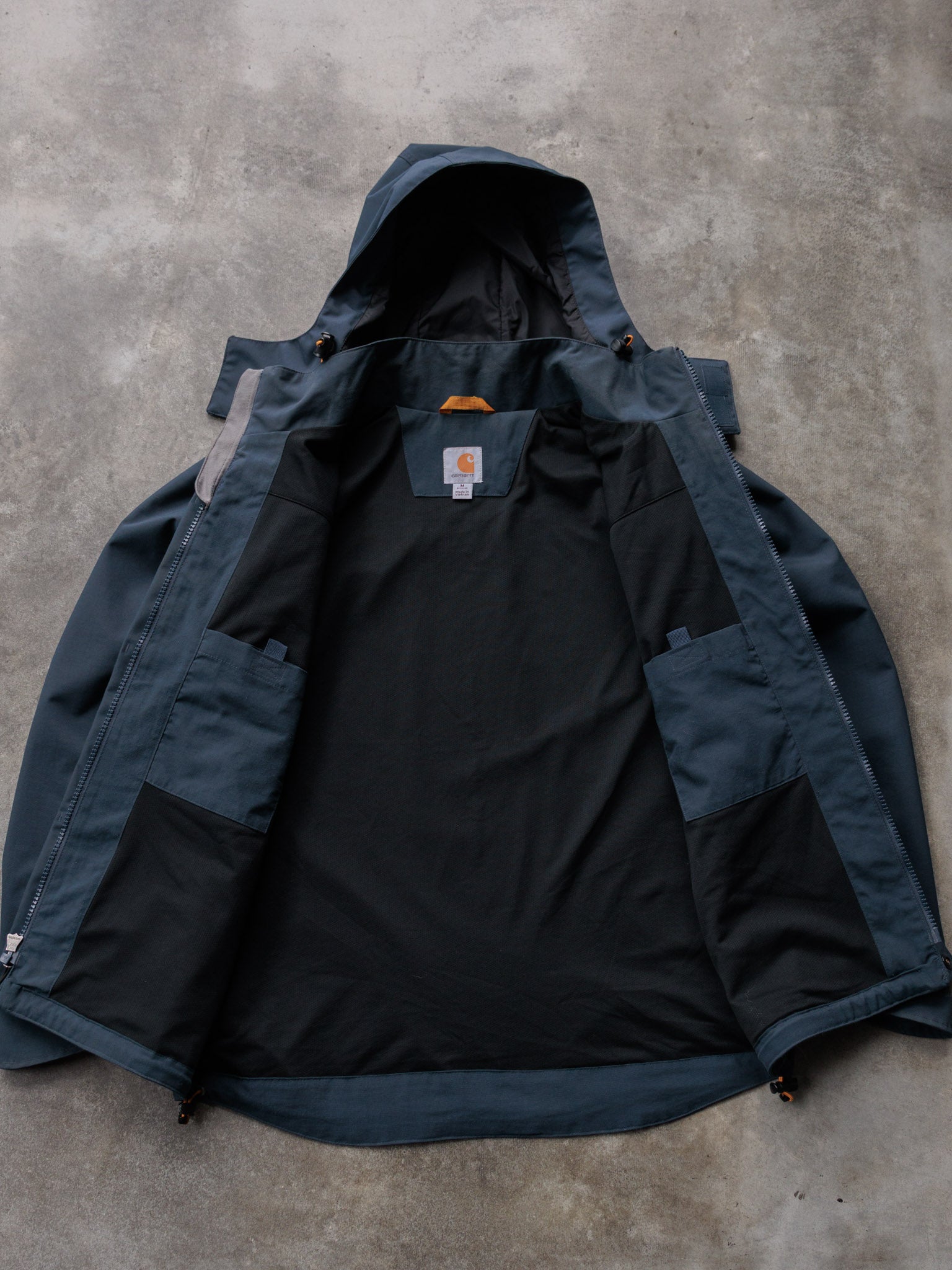 Vintage Navy Carhartt Windbreaker (M)