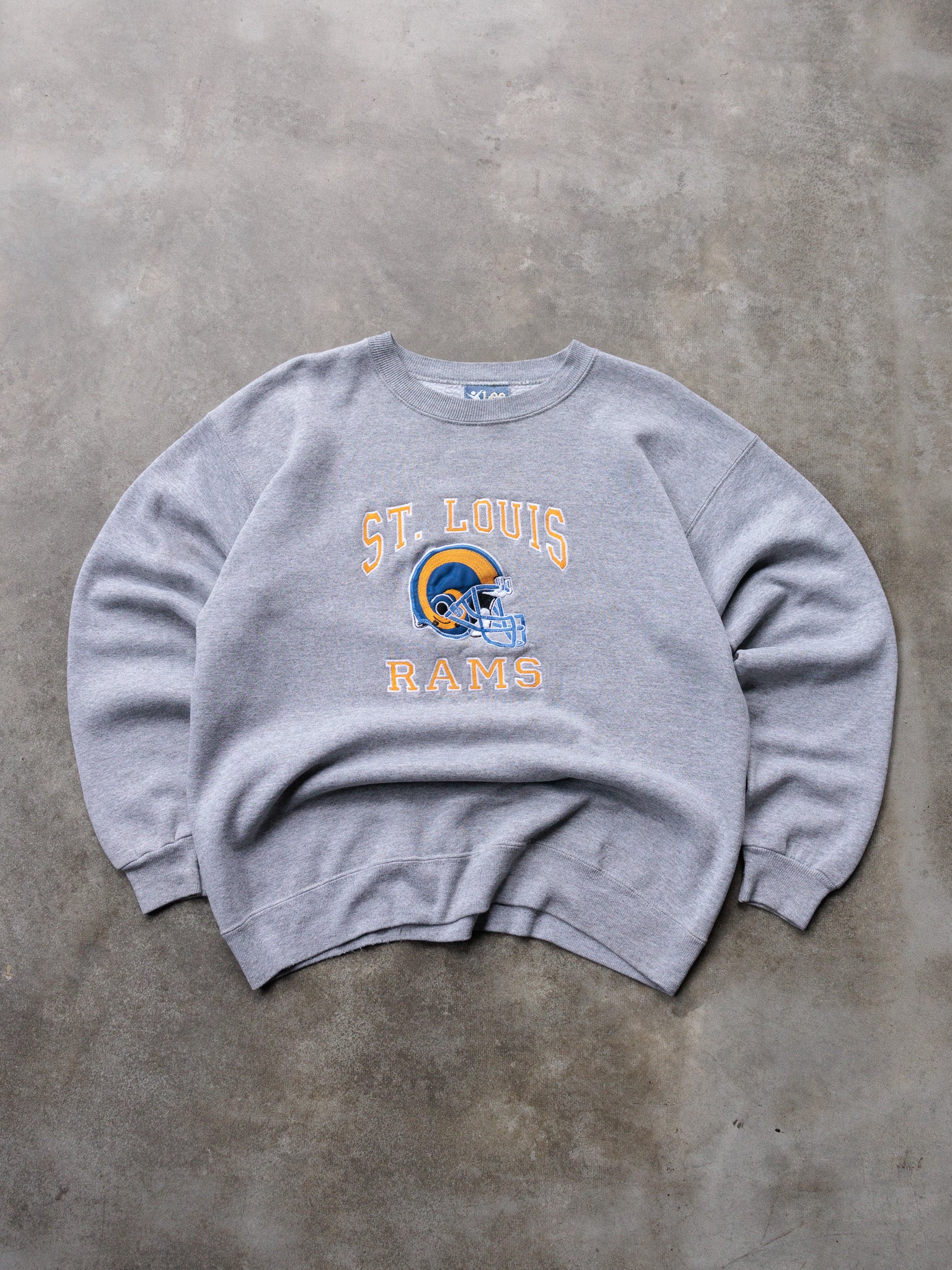 Vintage 90s Grey St. Louis Rams Sweatshirt (L)